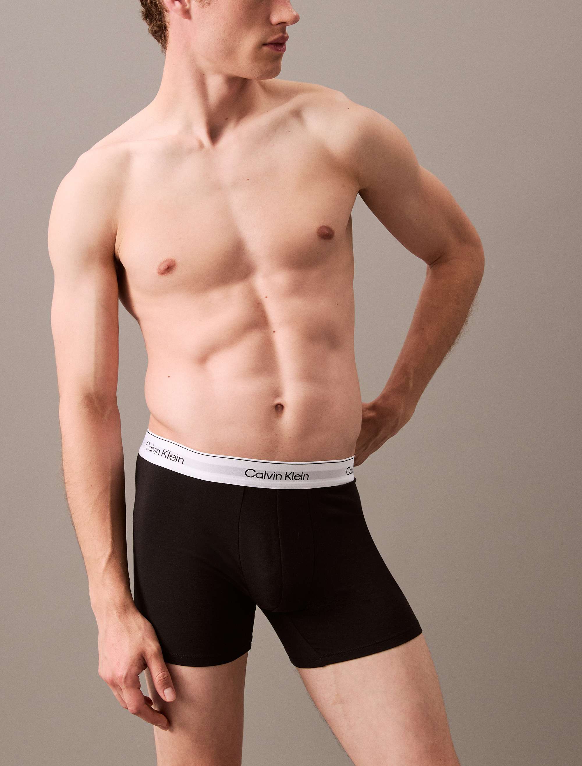 3 - Pack ICON Cotton Strech  Boxer Brief LV00NB4394 MP1 MULTI - Image 2