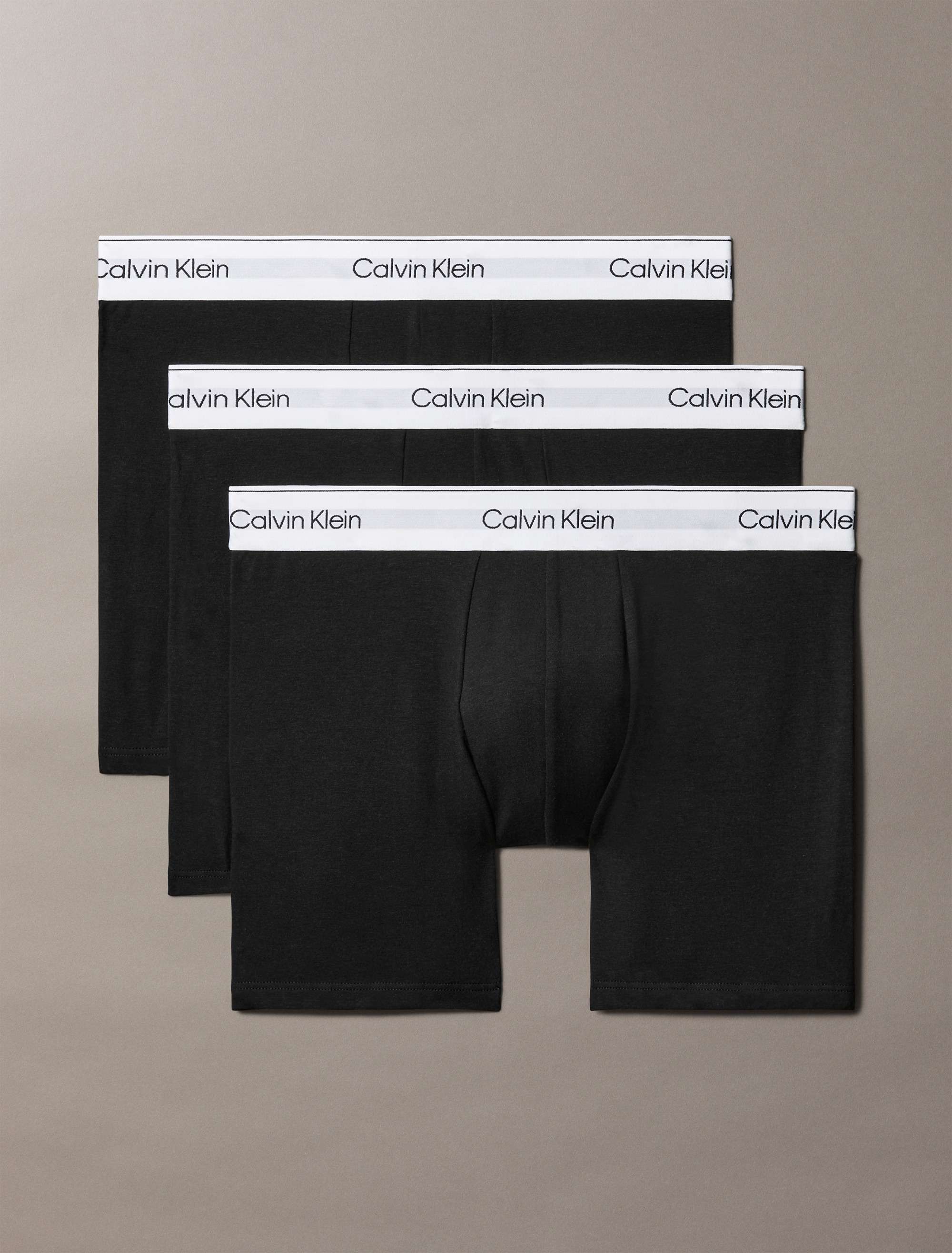 3 - Pack ICON Cotton Strech  Boxer Brief LV00NB4394 UB1 Black