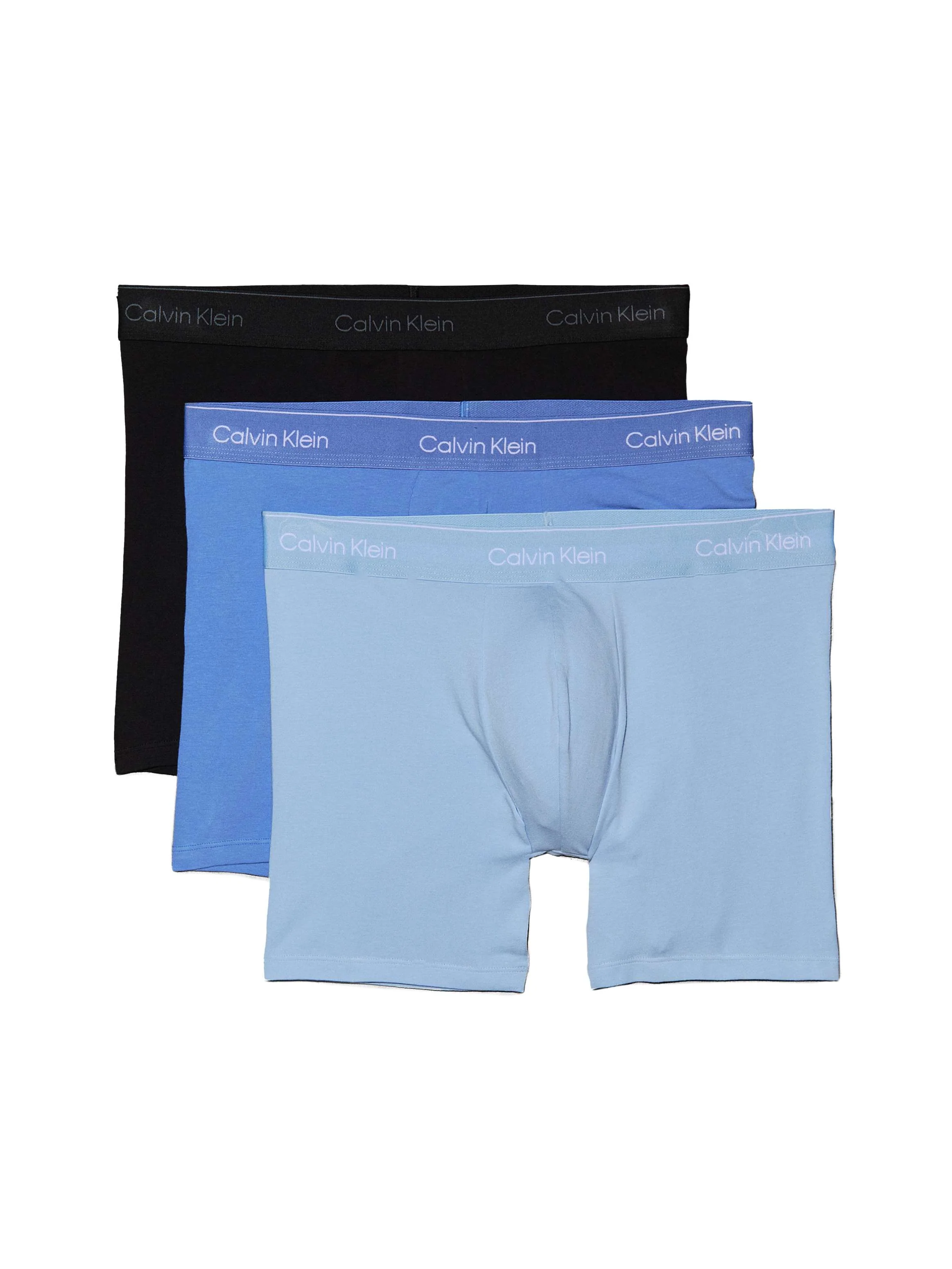 3 - Pack ICON Cotton Strech  Boxer Brief LV00NB4394 W8O BLUE