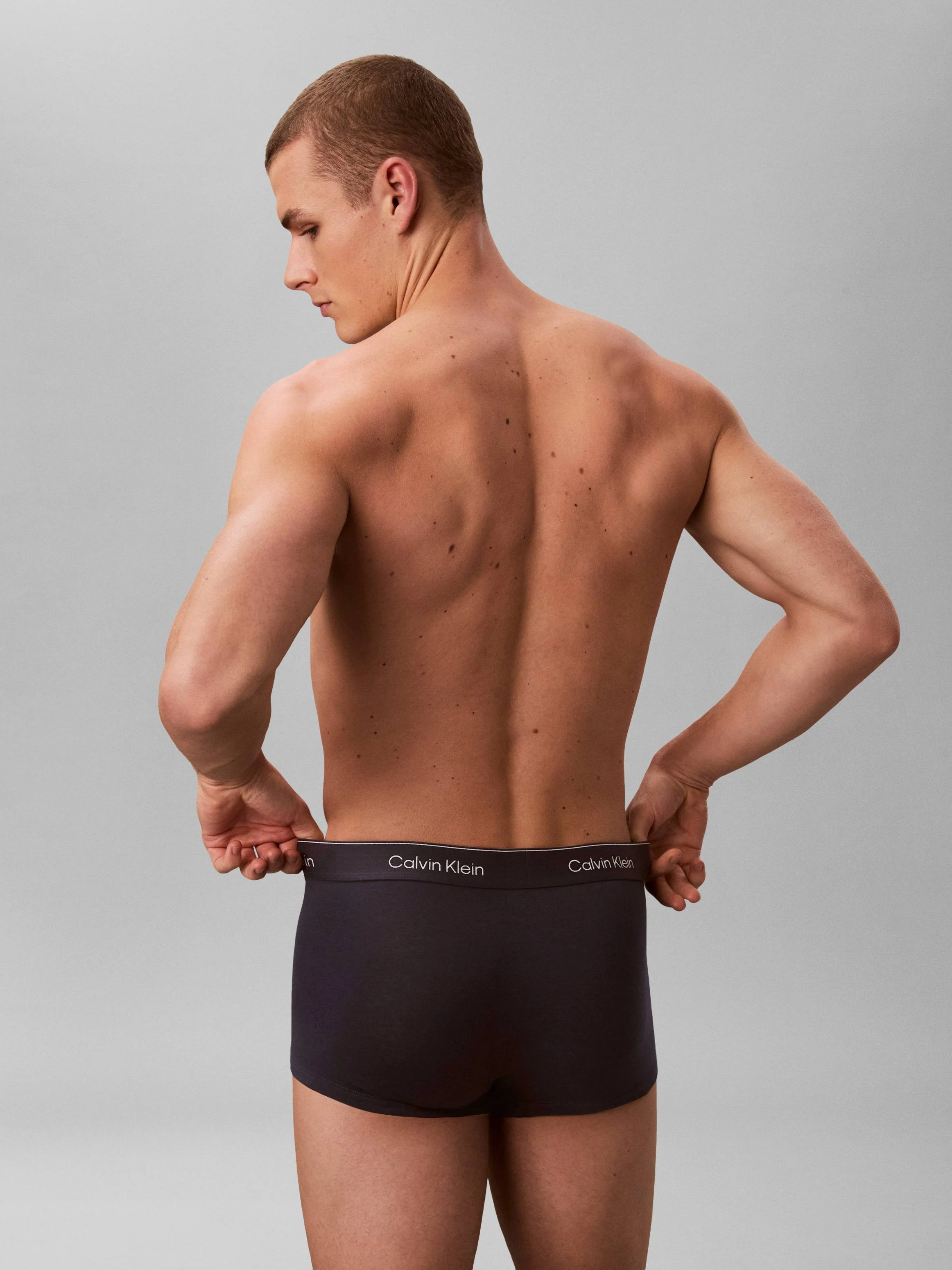 3 - Pack ICON Cotton Strech Low Rise Trunk LV00NB4389 41C GREEN - Image 3