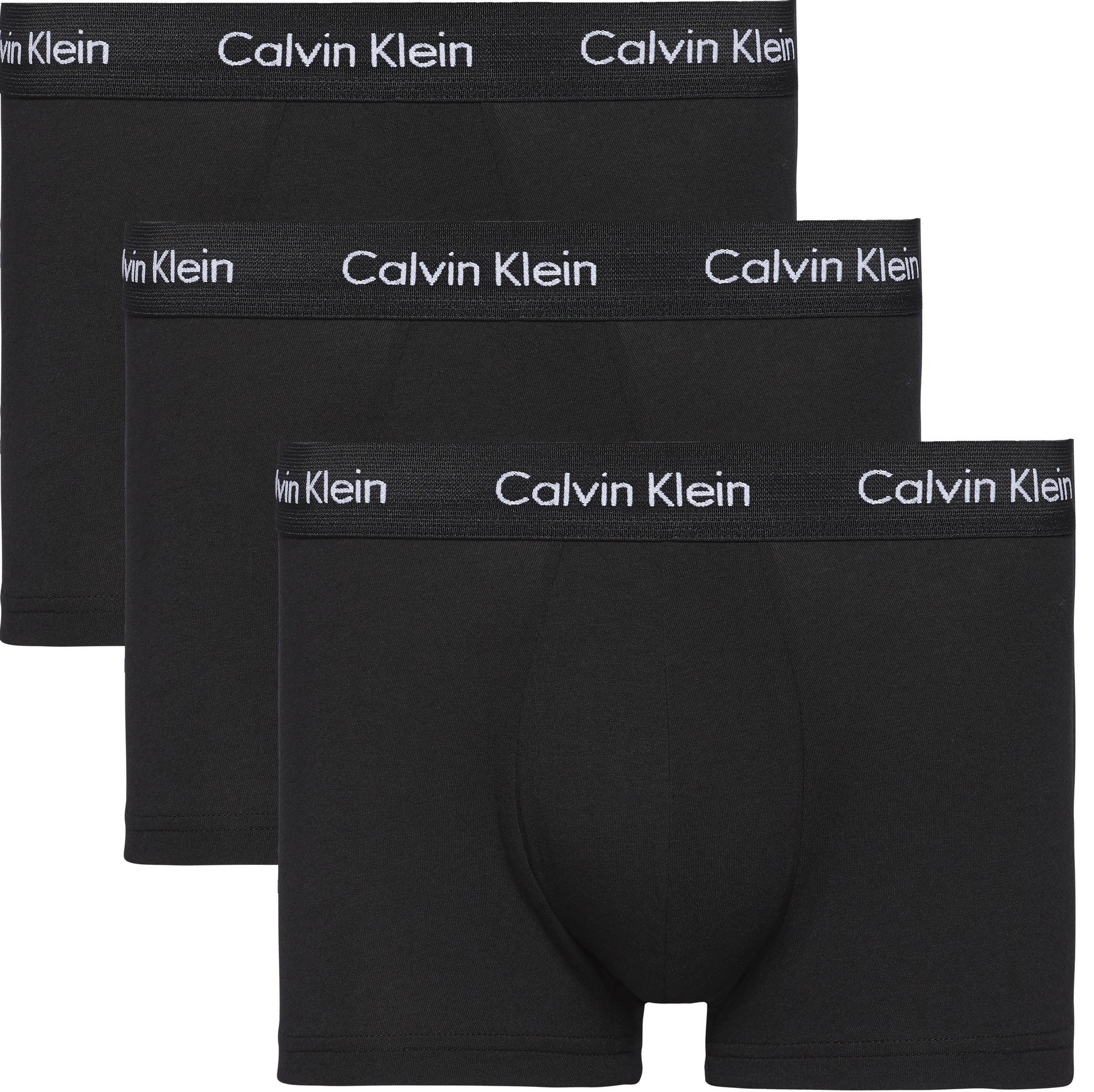 3 - Pack Low Rise Trunk 0000U2664G XWB Black/black 3X