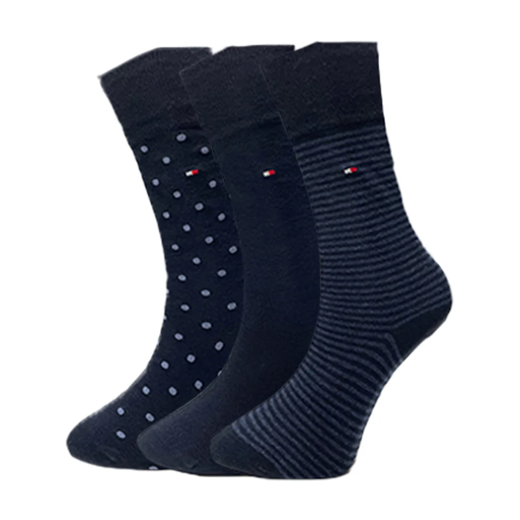 3 - Pack Men Sock 701225629 002 dark navy