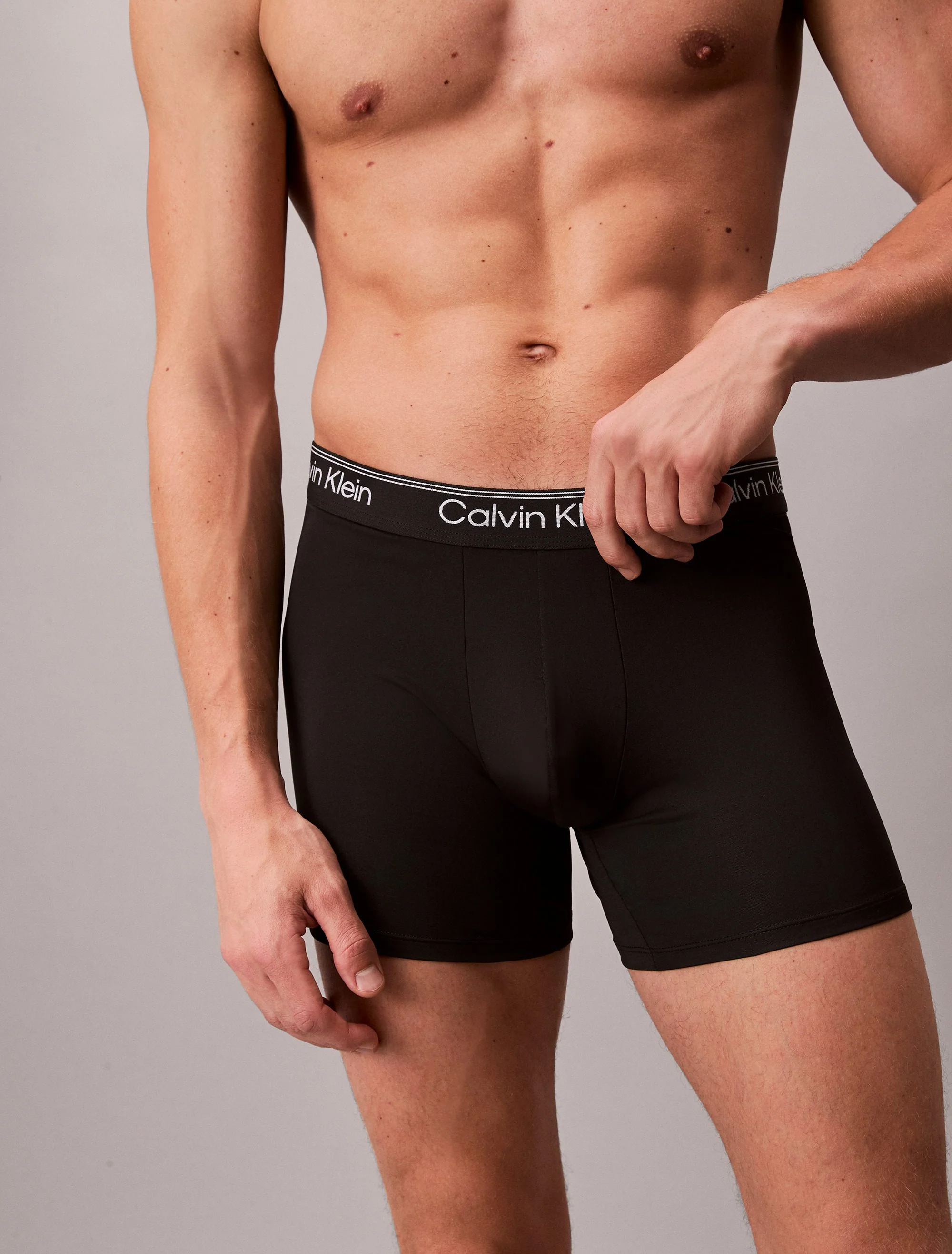 3 - Pack Micro Boxer Brief LV00NB4410 UB1 Black - Image 2