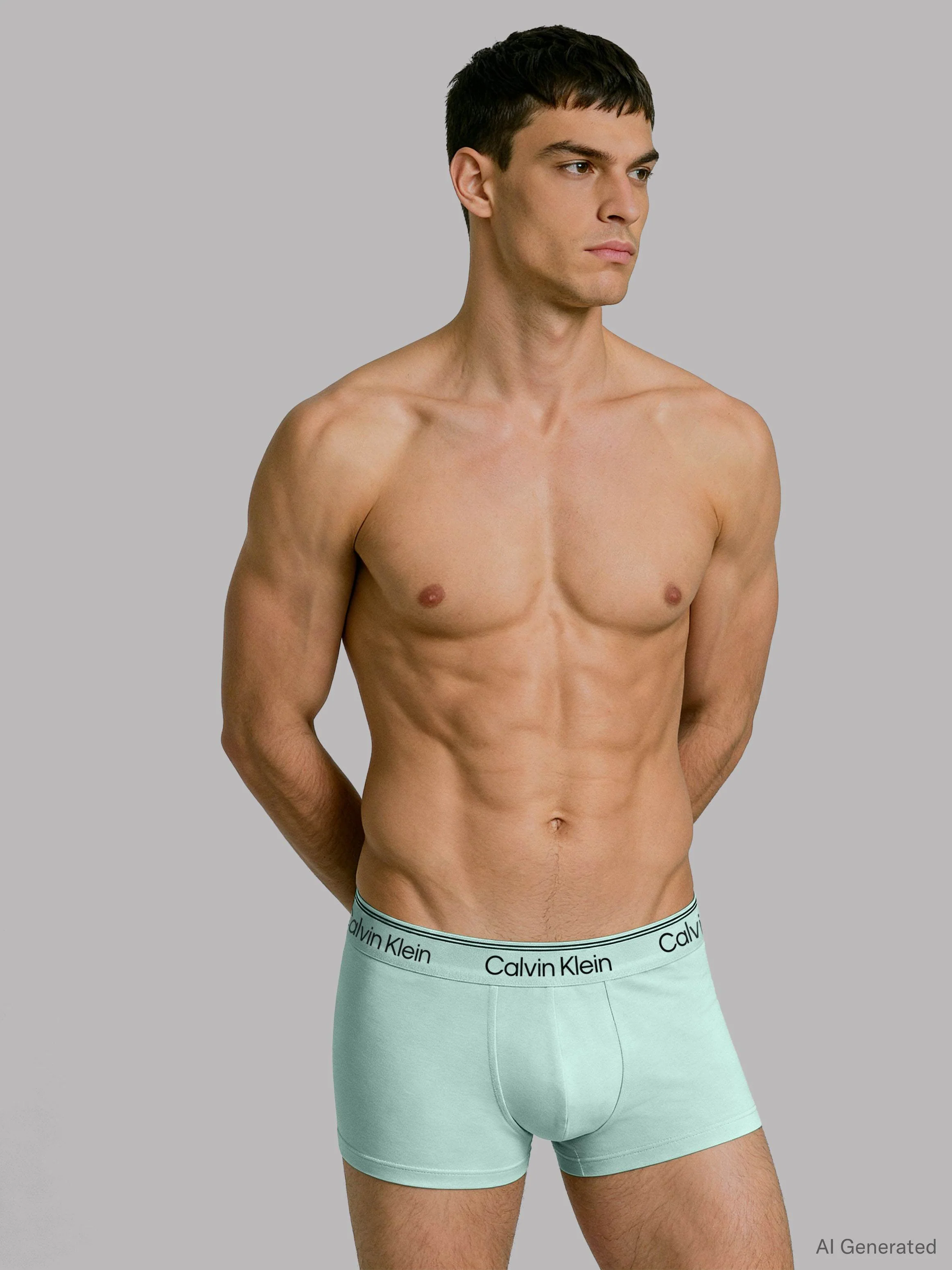 3 - Pack Micro Low Rise Trunk LV00NB4409 3ZN Green - Image 3