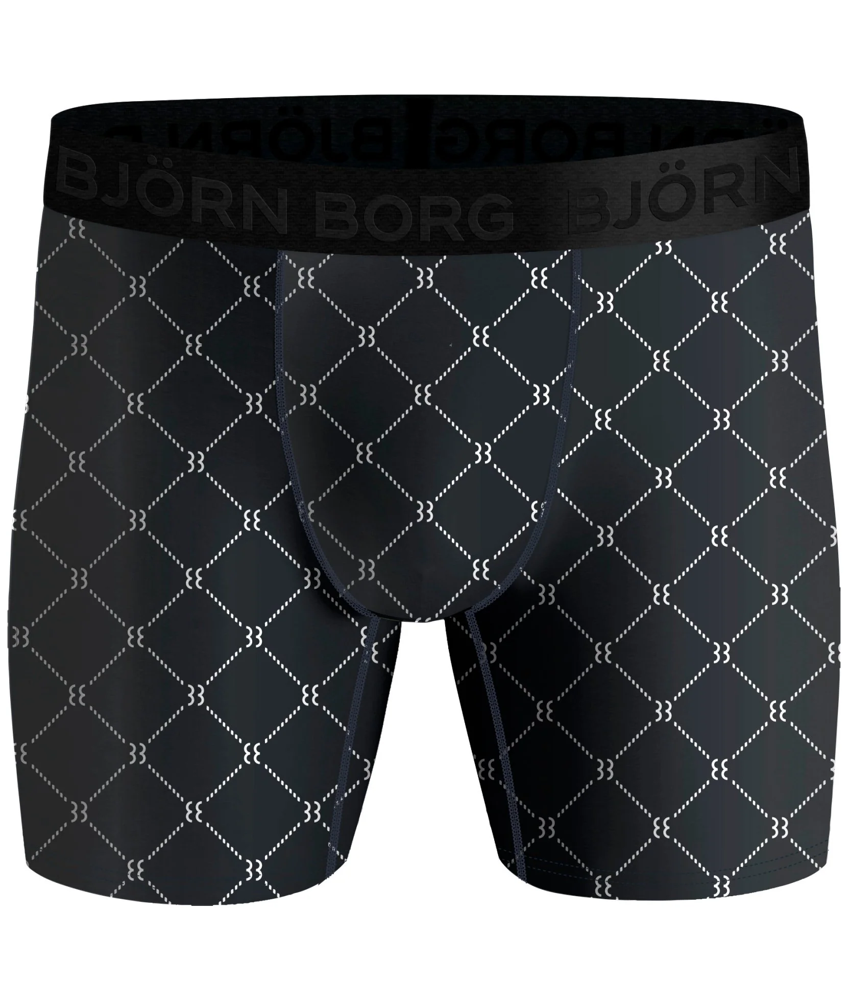 3 - Pack Micro Tennis Net Per Shorts 2121-1156 90651 Black Beaty - Image 3