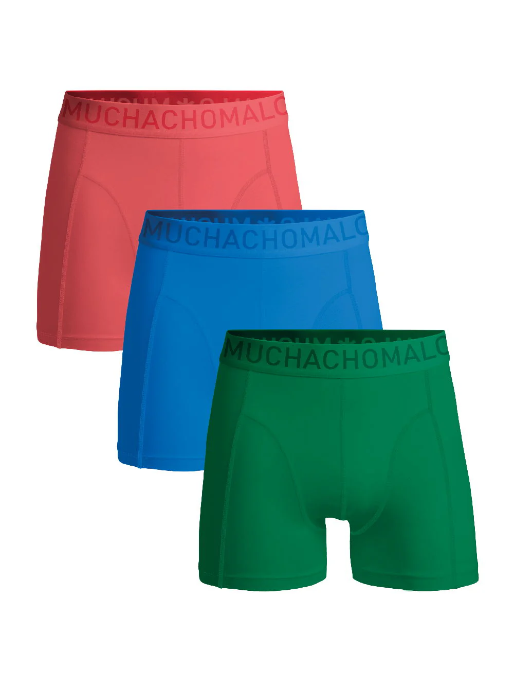 3 - Pack Microfiber Boxer U-MICROFIB1010 32 Pink/Blue/Green
