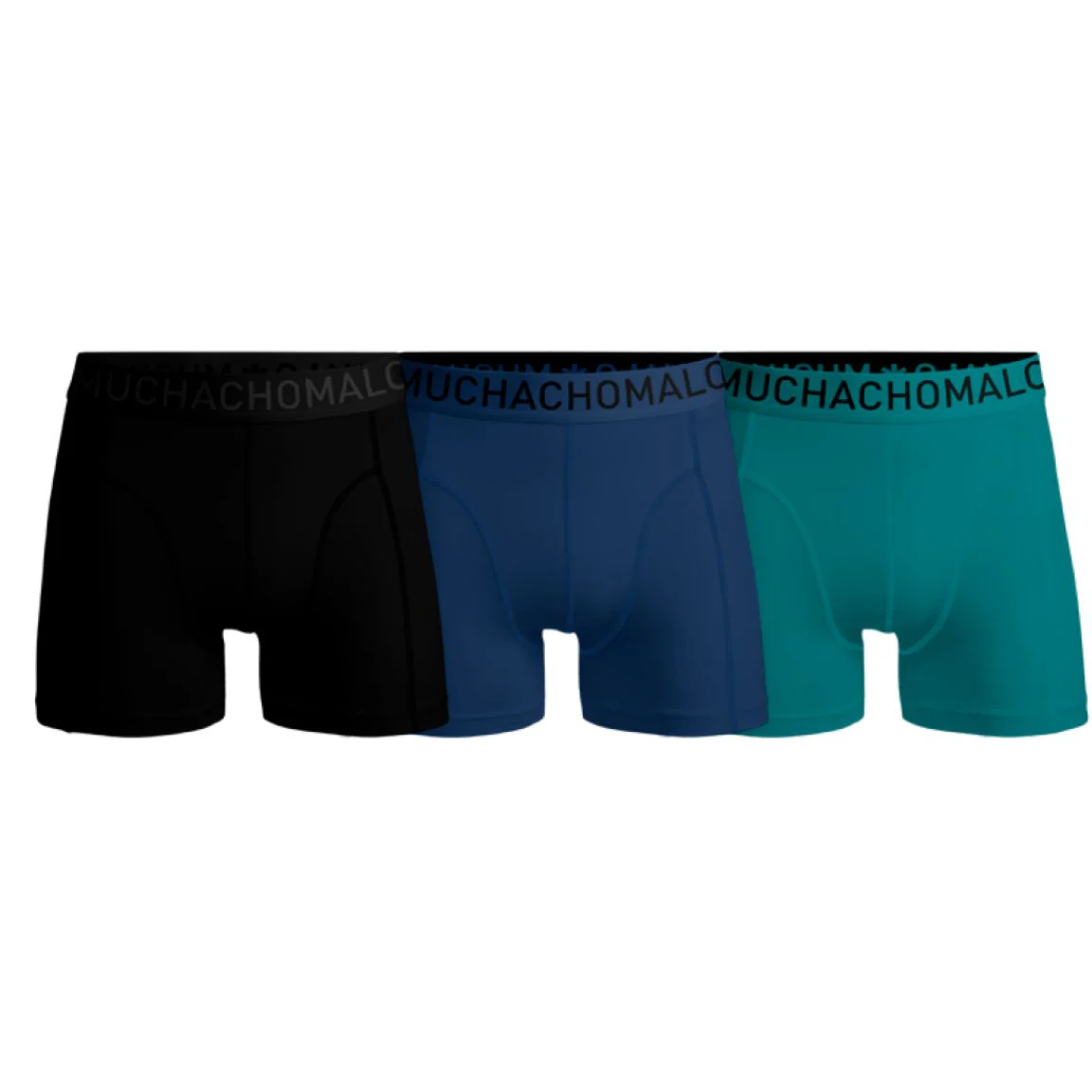 3 - Pack Microfiber Boxer U-MICROFIB1010 67 Black/Blue/Green