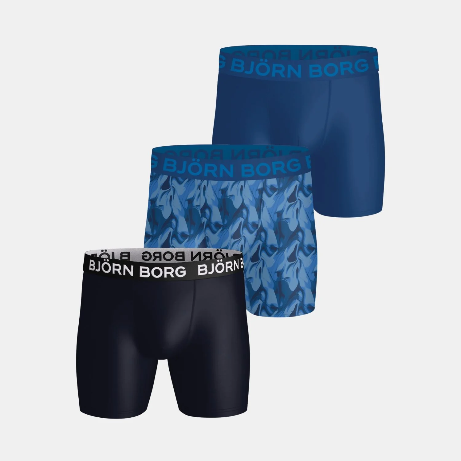 3 - Pack Microfiber Boxers 10005771 MP002 Multi