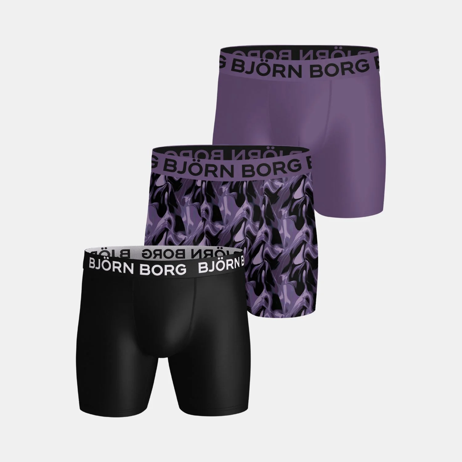 3 - Pack Microfiber Boxers 10005771 MP003 Multi