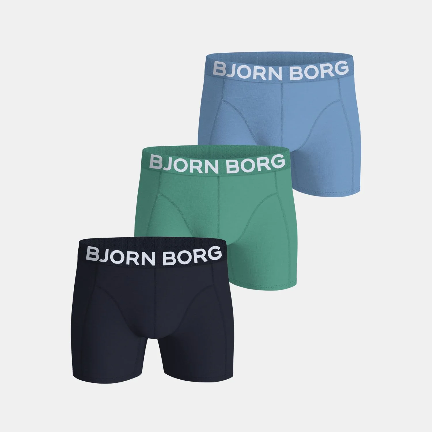 3 - Pack Oranic Cotton Stretch Boxers 10005787 MP002 Multi