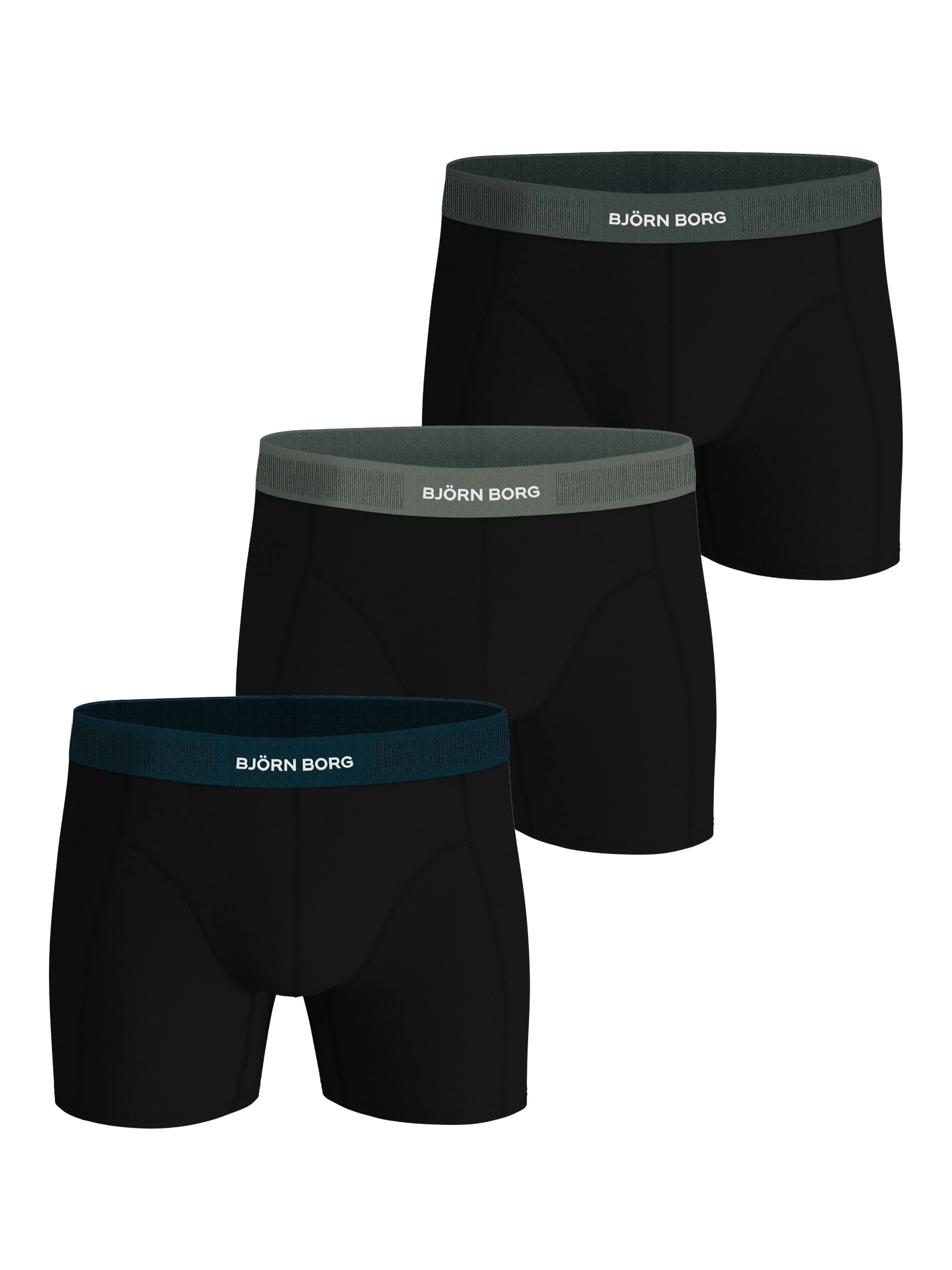 3 - Pack Organic Cotton Stretch Boxer 10004169 MP001 Multi