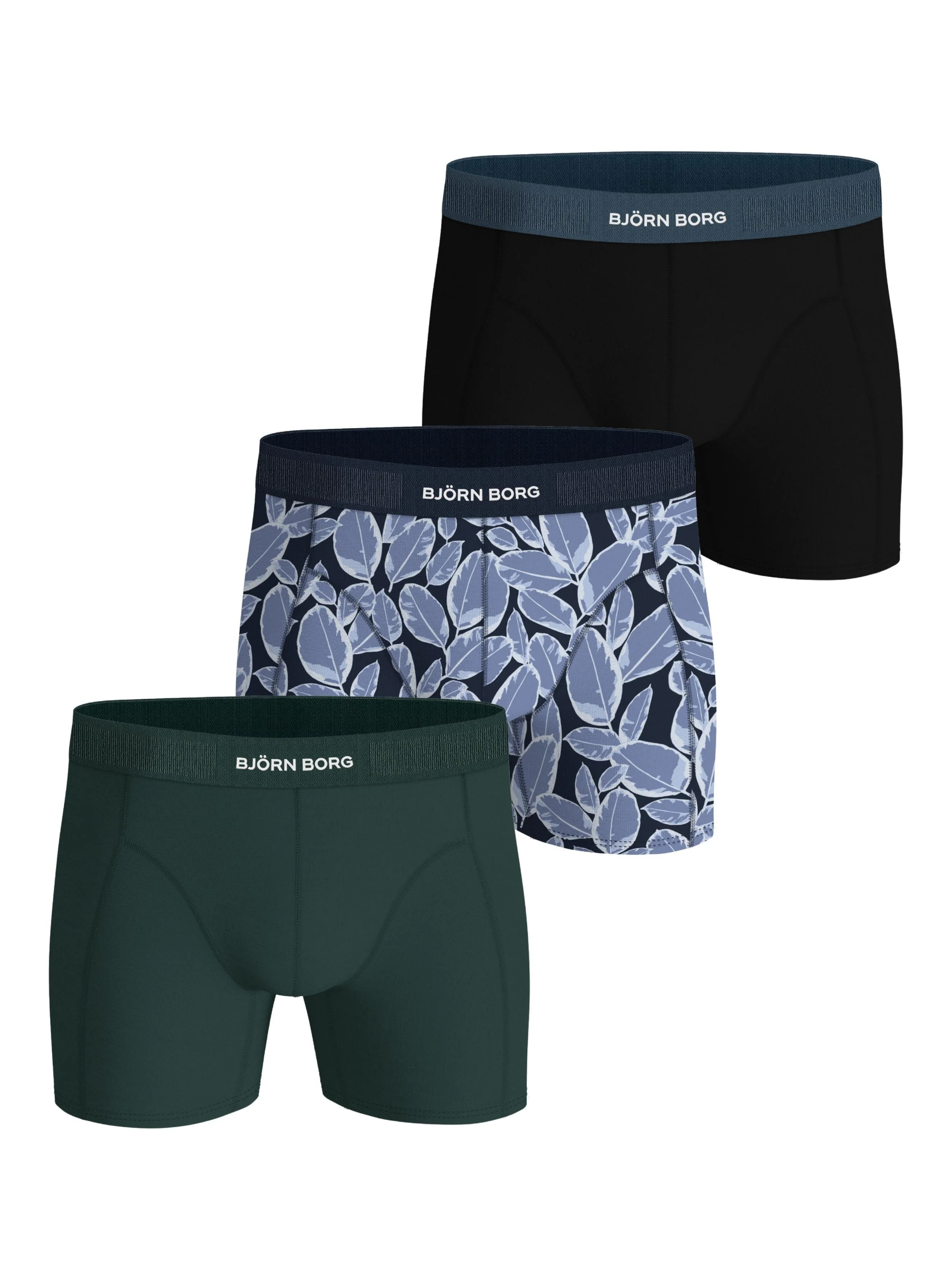 3 - Pack Organic Cotton Stretch Boxer 10004554 MP003 Multi