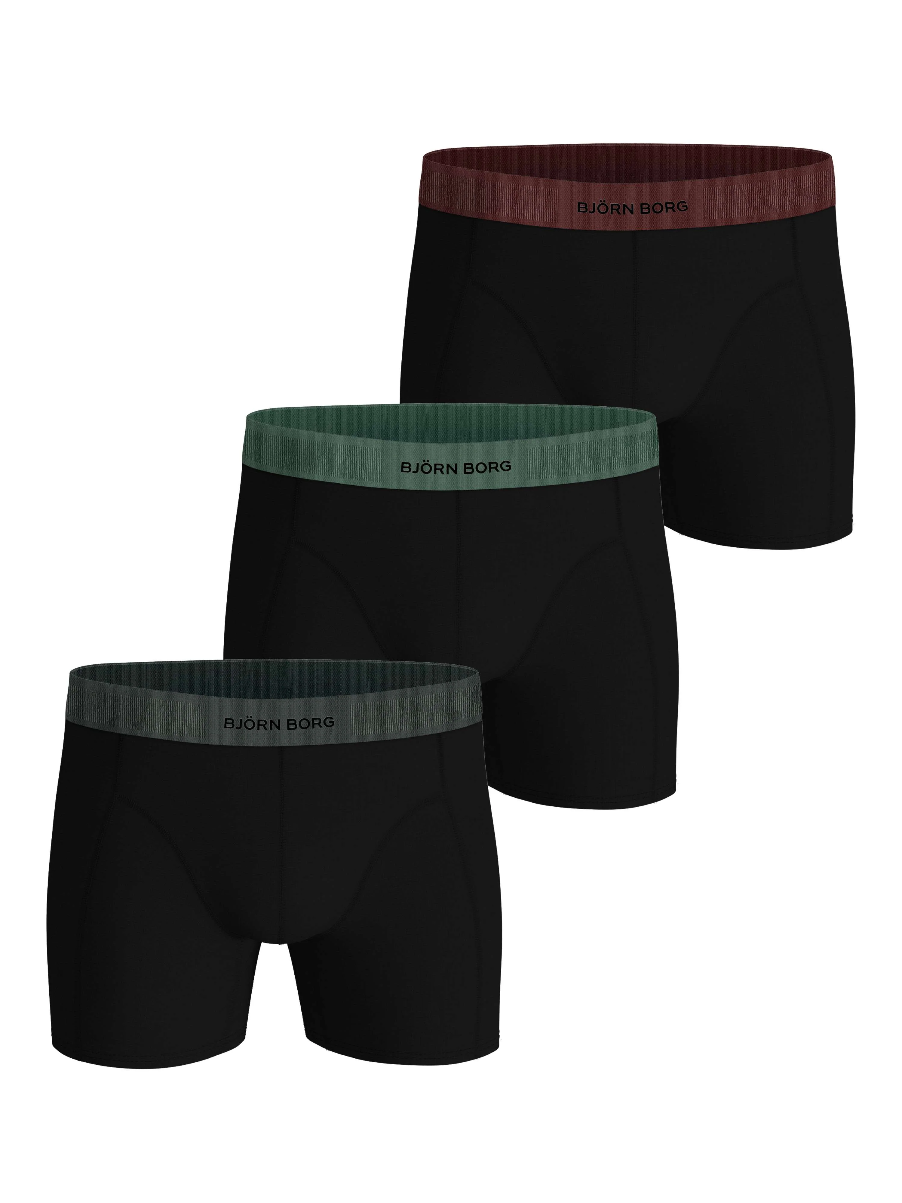 3 - Pack Organic Cotton Stretch Boxer 10004939 MP001 Multi - Image 2