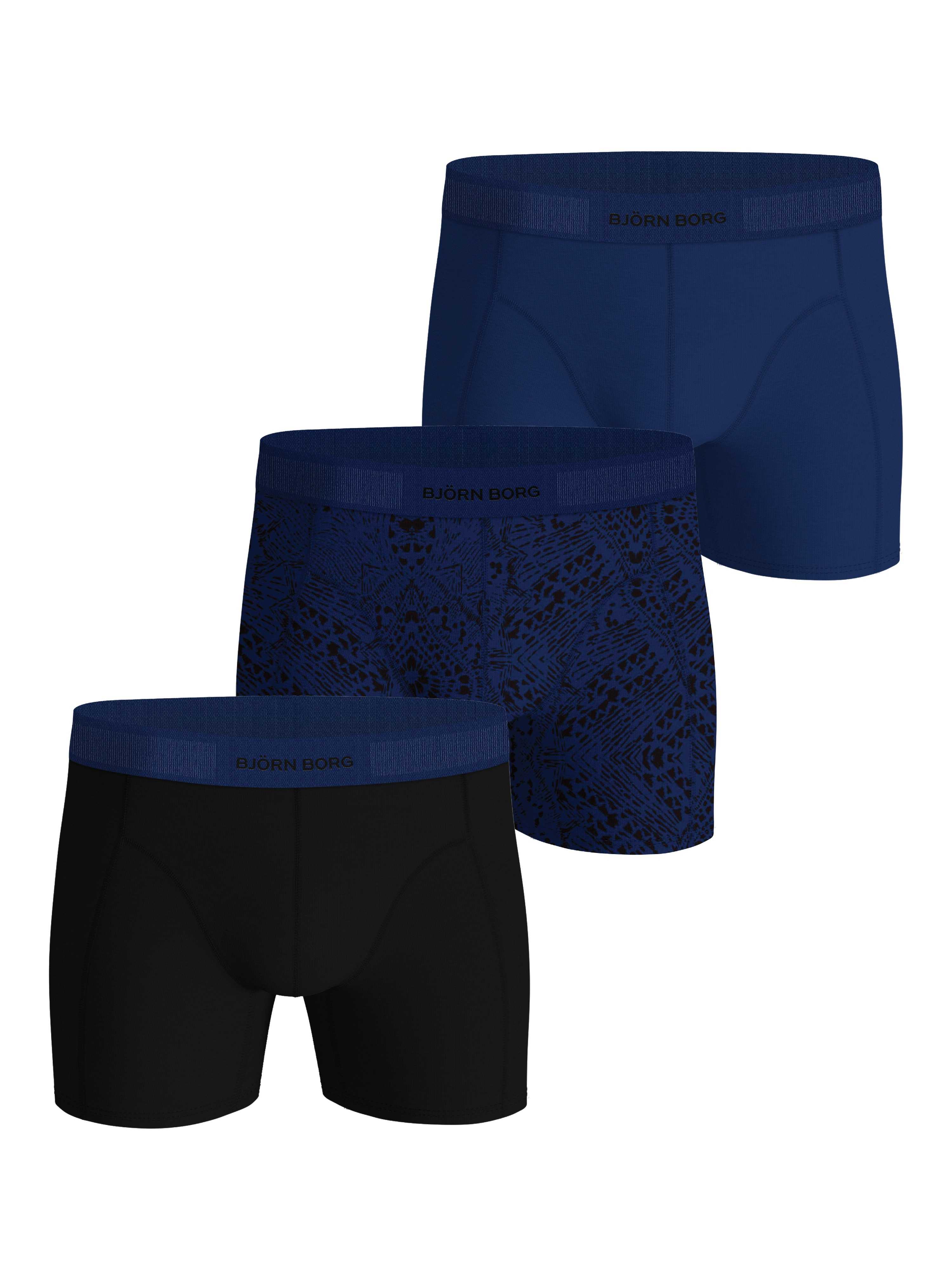 3 - Pack Organic Cotton Stretch Boxer 10005391 MP002 Multi