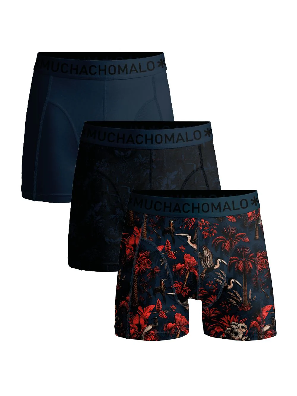 3 - Pack Palm Birds Boxers Palmbirds1010
