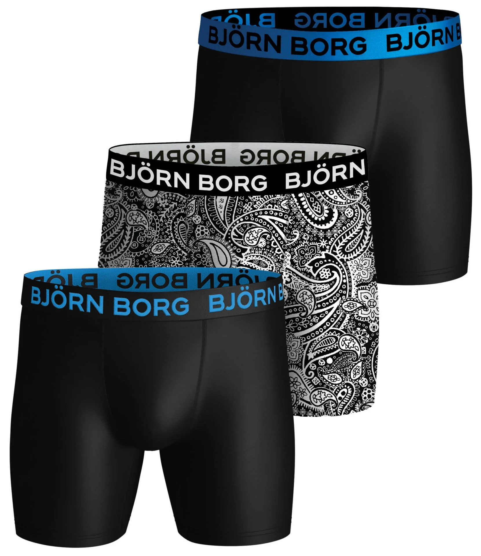 3 - Pack Performance Boxer 10000321 MP001 Multi