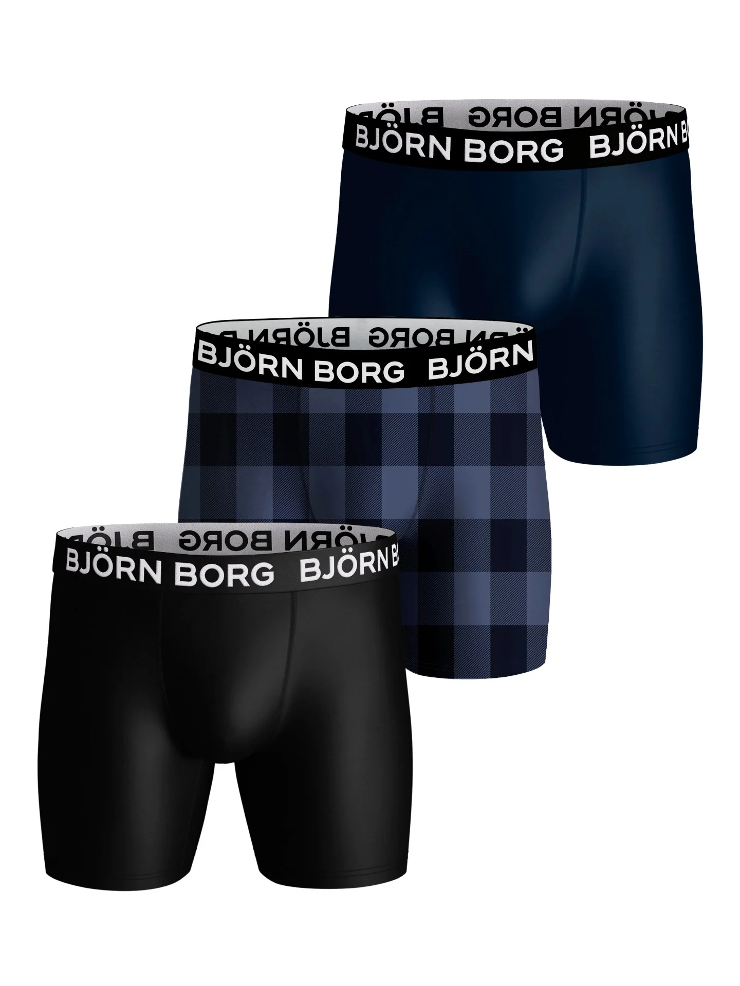 3 - Pack Performance Boxer 10000819 MP001 Multi