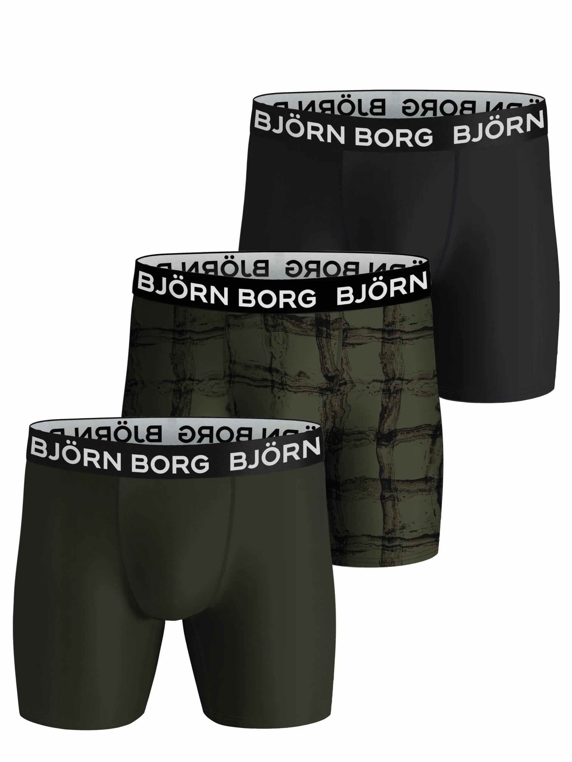 3 - Pack Performance Boxer 10001280 MP005 Multi