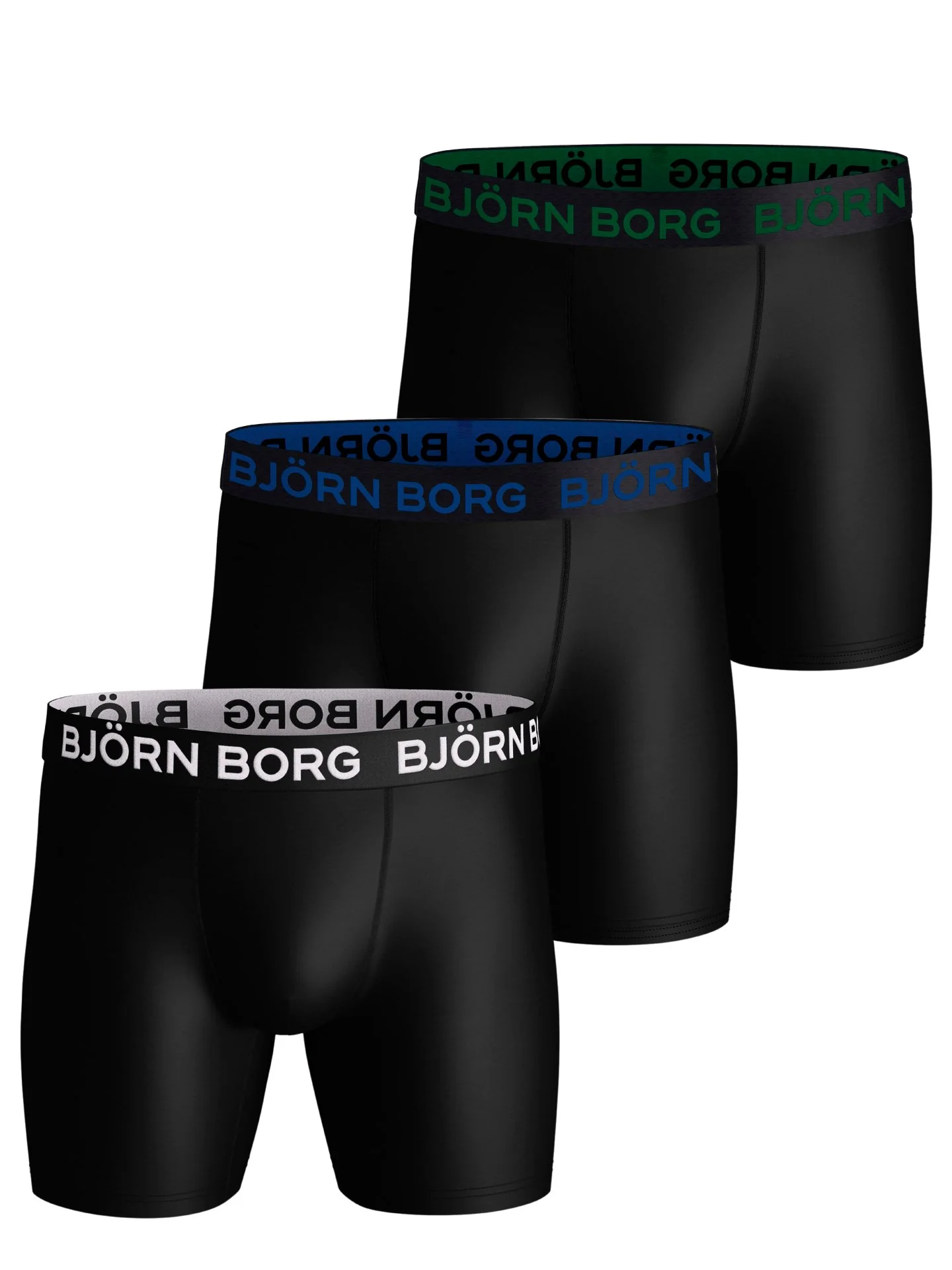 3 - Pack Performance Boxer 10001729 MP001 Multi