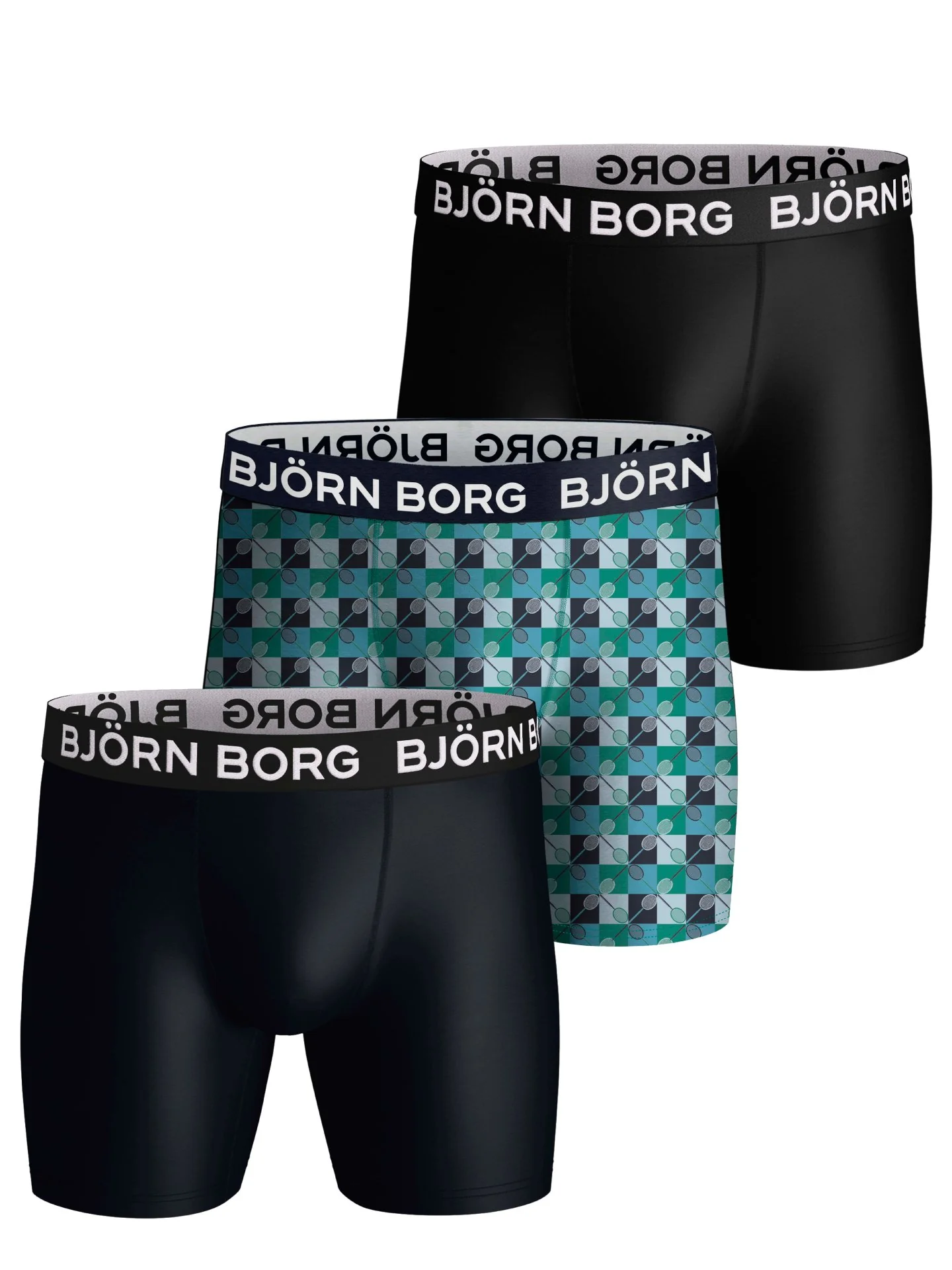 3 - Pack Performance Boxer 10001729 MP002 Multi