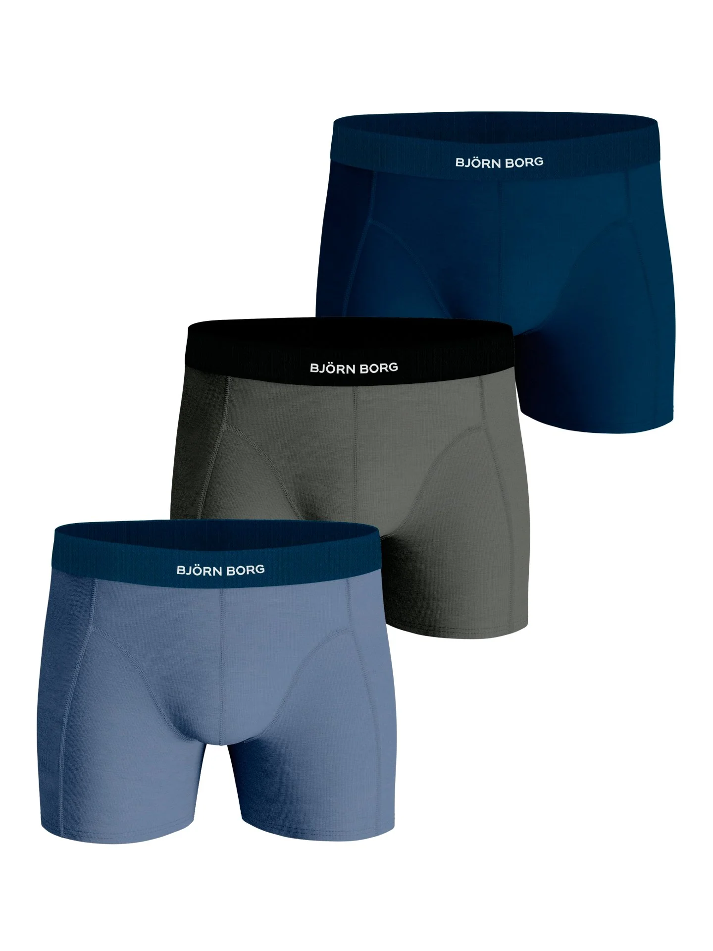 3 - Pack Premium Cotton Strecth 10002098 MP001 Multi