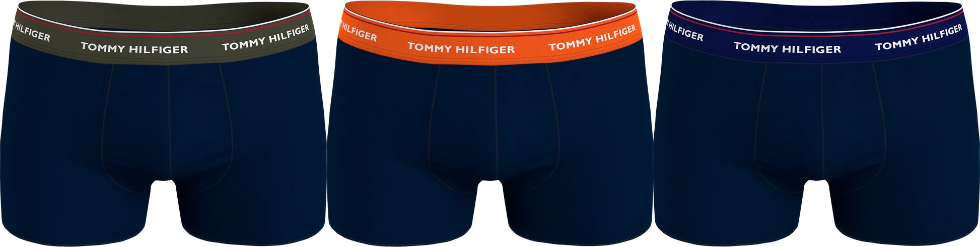 3 - Pack Premium Essential WB Trunk UM0UM01642 0SW Army/Navy/Org
