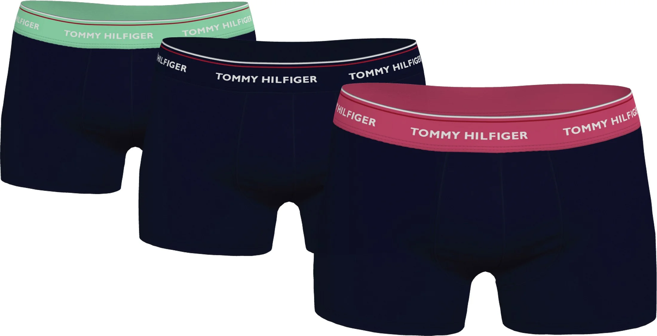 3 - Pack Premium Essential WB Trunk UM0UM01642 0XH Mint/Sky/Carmine