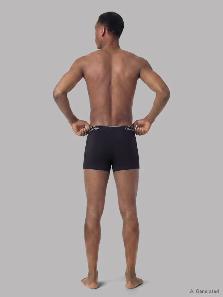 3 - Pack Relaxed Fit Trunk LV00NB4286 3ZG BLACK - Image 4