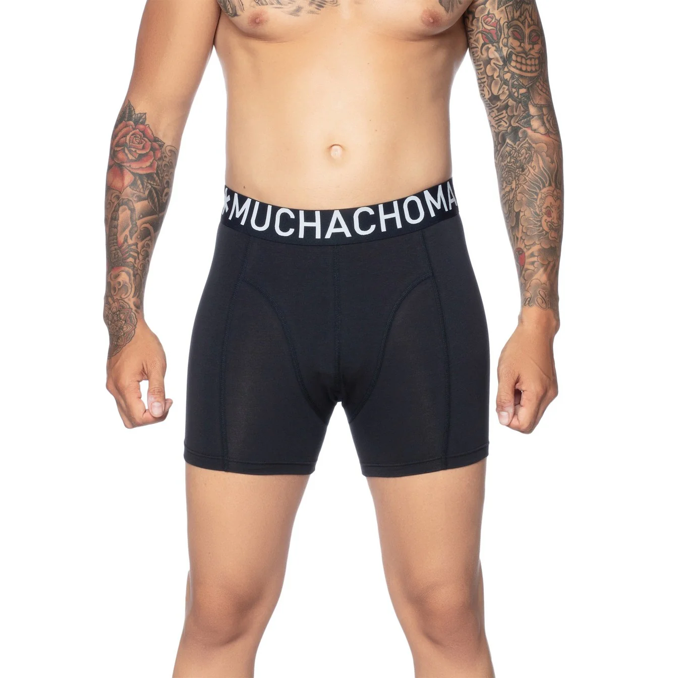 3 - Pack Solid SOLID1010-3X 324 Black/Grey/Blue - Image 2
