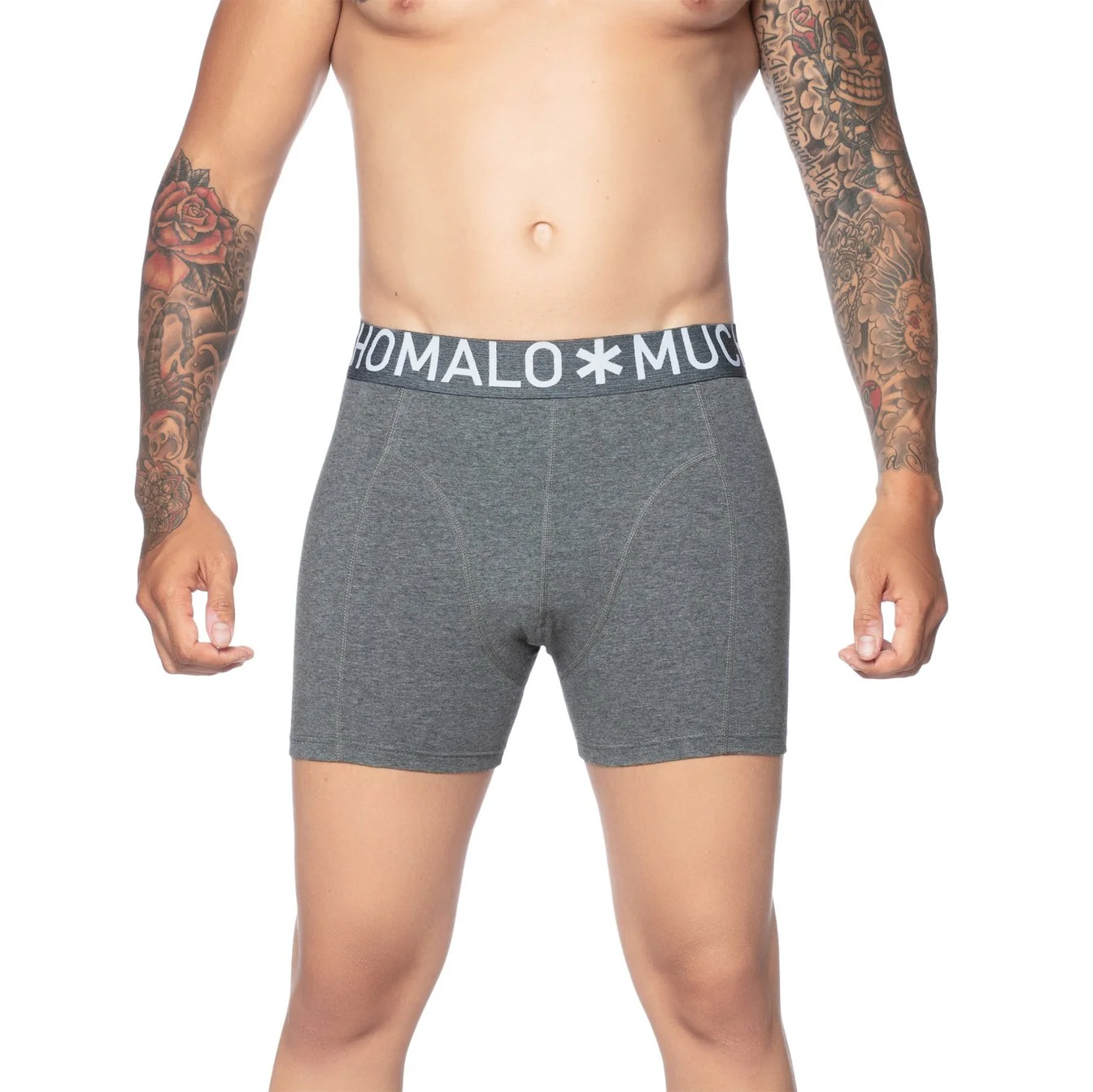 3 - Pack Solid SOLID1010-3X 324 Black/Grey/Blue - Image 3