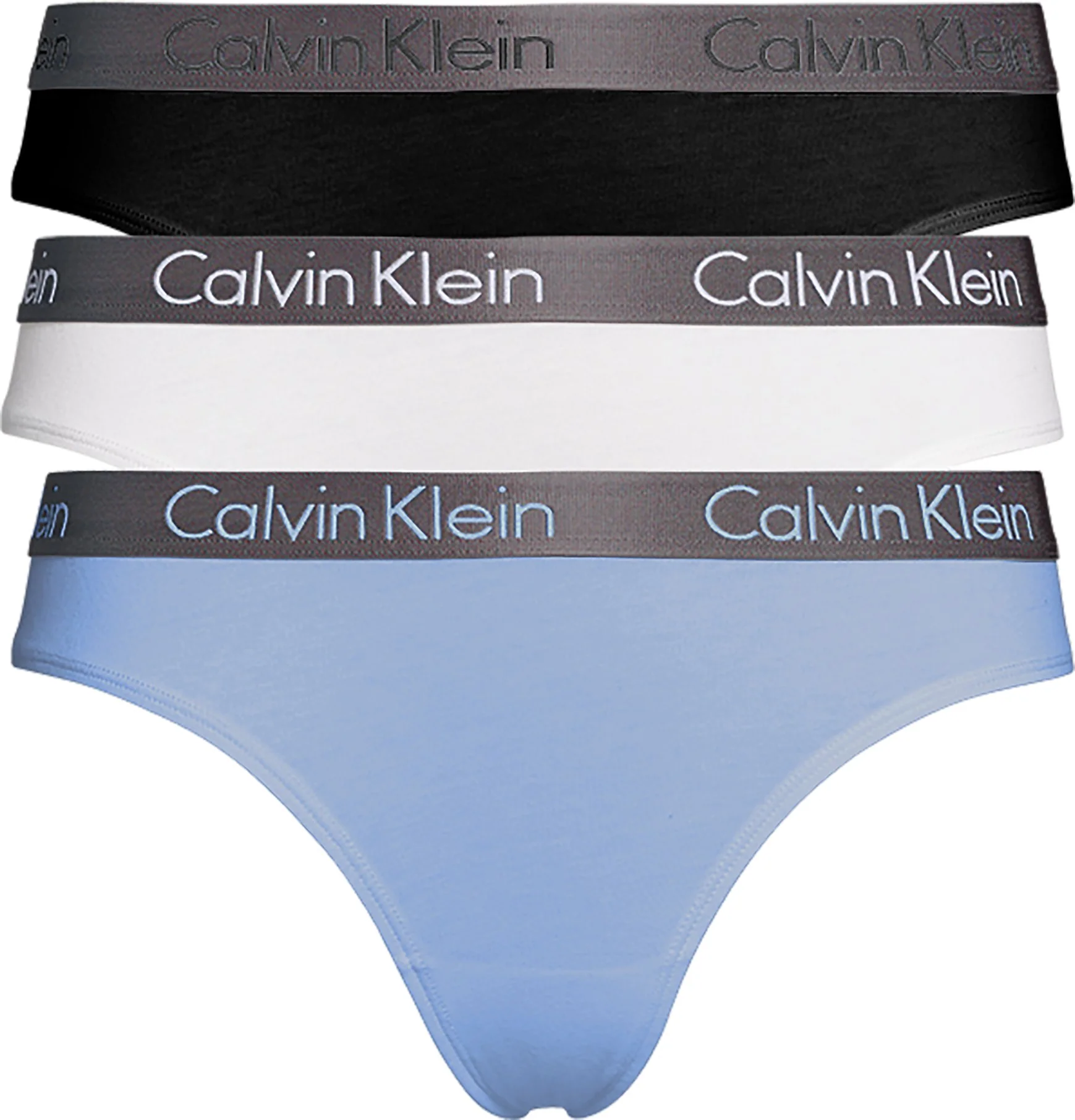 3 - Pack String QD3560E W4Y Black/White/Blue