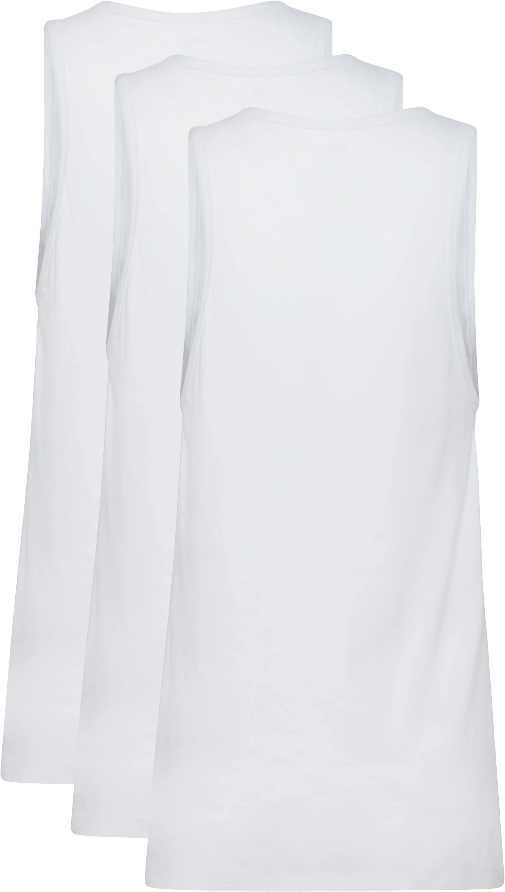 3 - Pack Tank Top LV00NB4184 100 White - Image 2