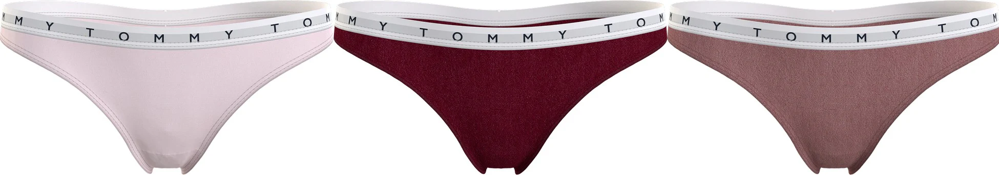 3 - Pack Thong UW0UW03287 0R5 Pink/Rouge/Mineralize