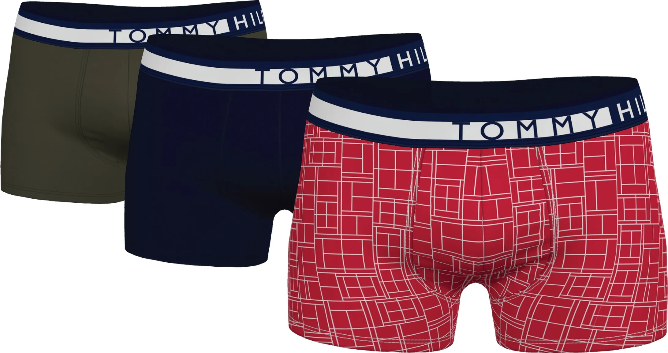 3 - Pack Trunk Print UM0UM01565 0TW Green/Sky/Red
