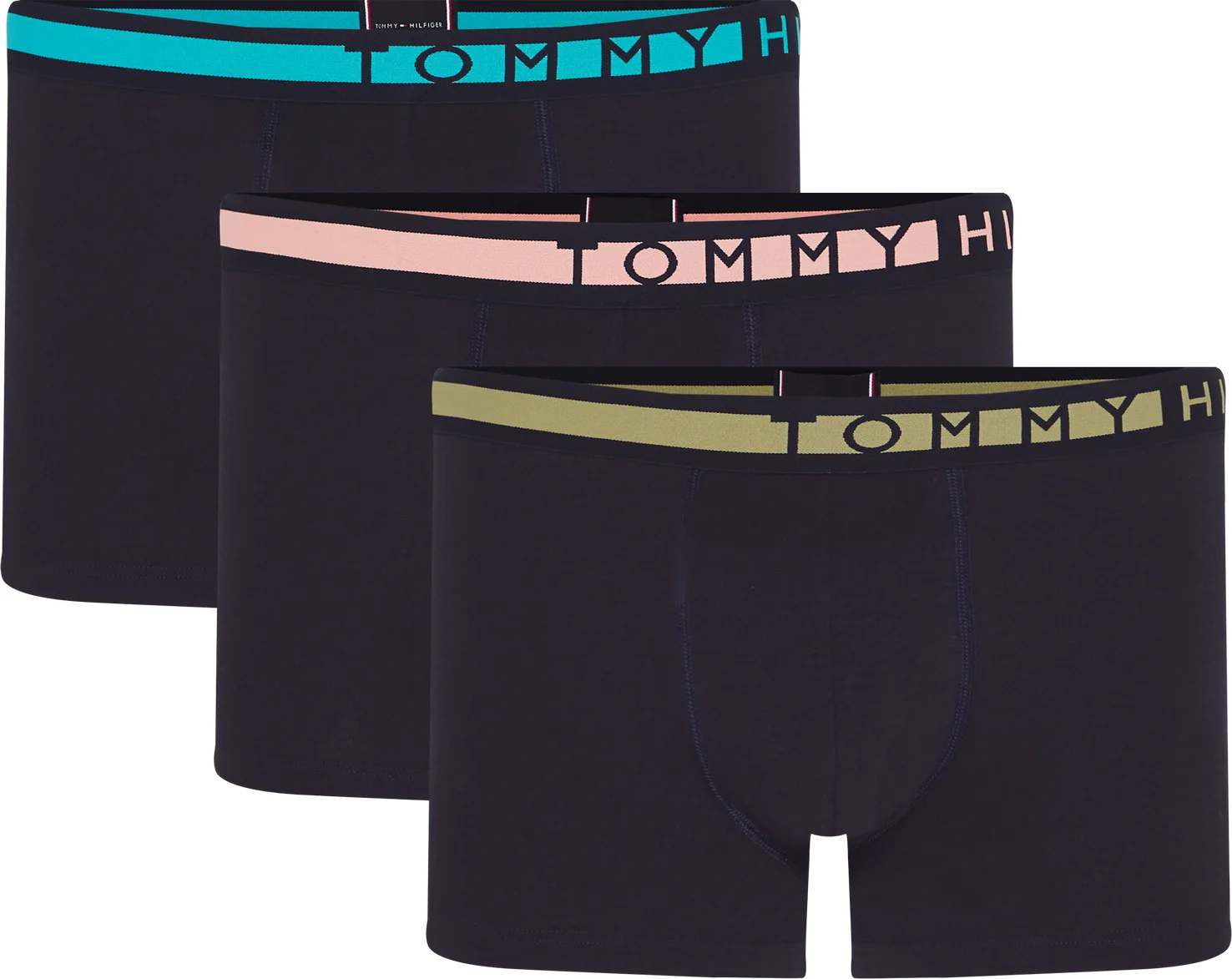 3 - Pack Trunk UM0UM01234 0SR Aqua/Coral/Olive