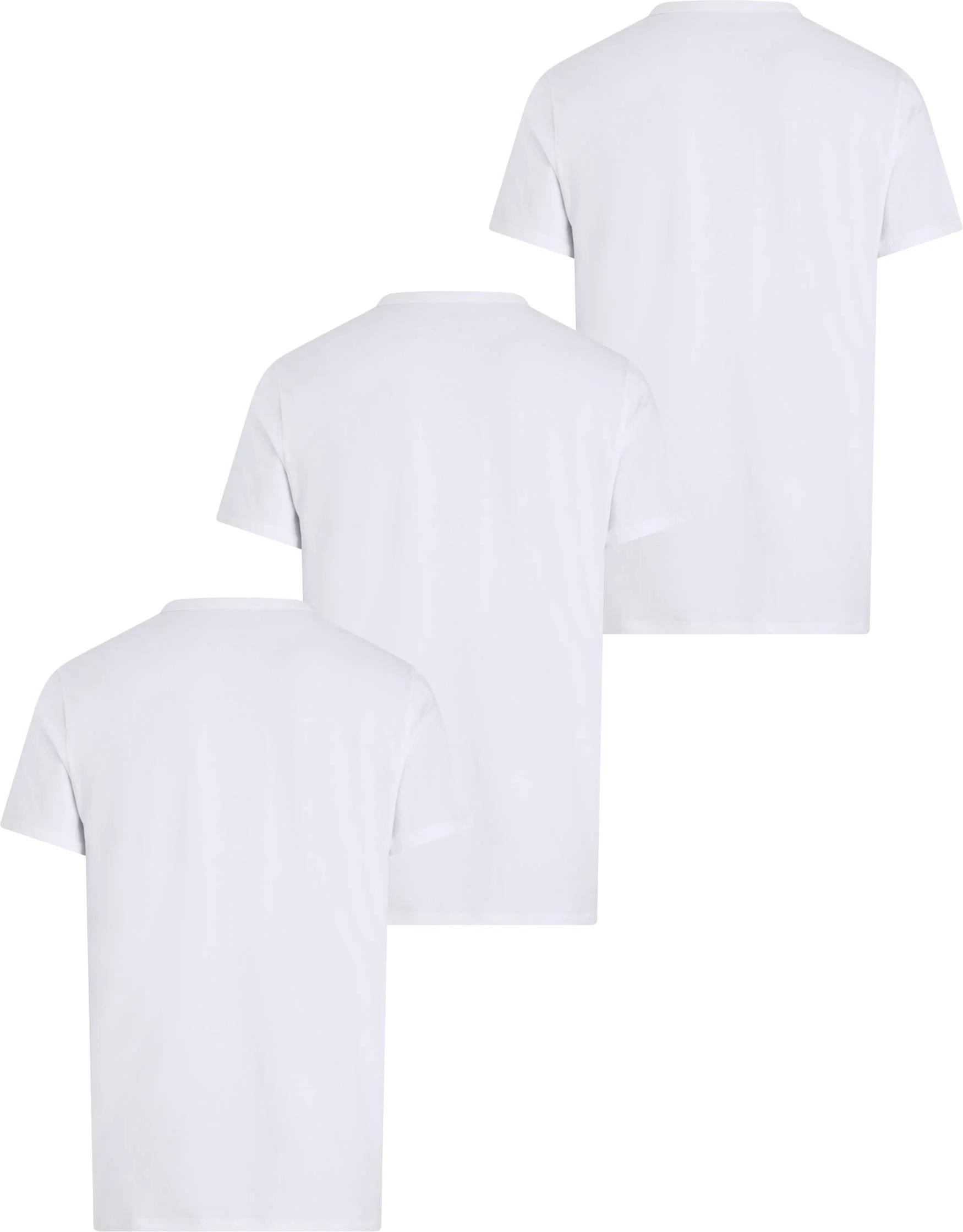 3 - Pack V Hals LV00NB4186 100 White - Image 2