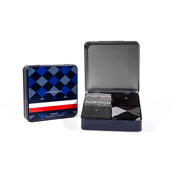 4 - Pack Giftbox Argyle 320201001 200 Black