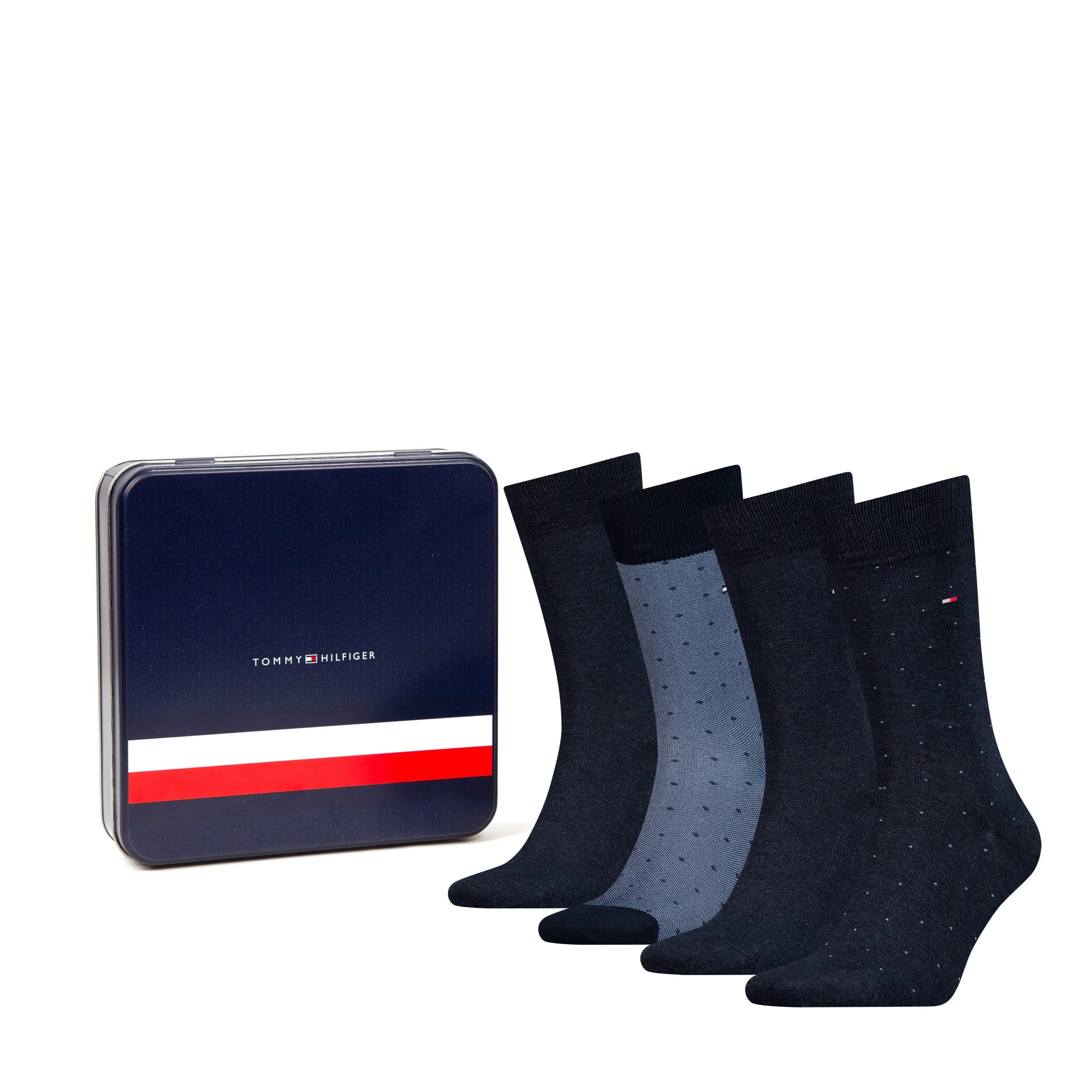 4 - Pack Mixed Dots Giftbox 492001001 322 Dark Navy