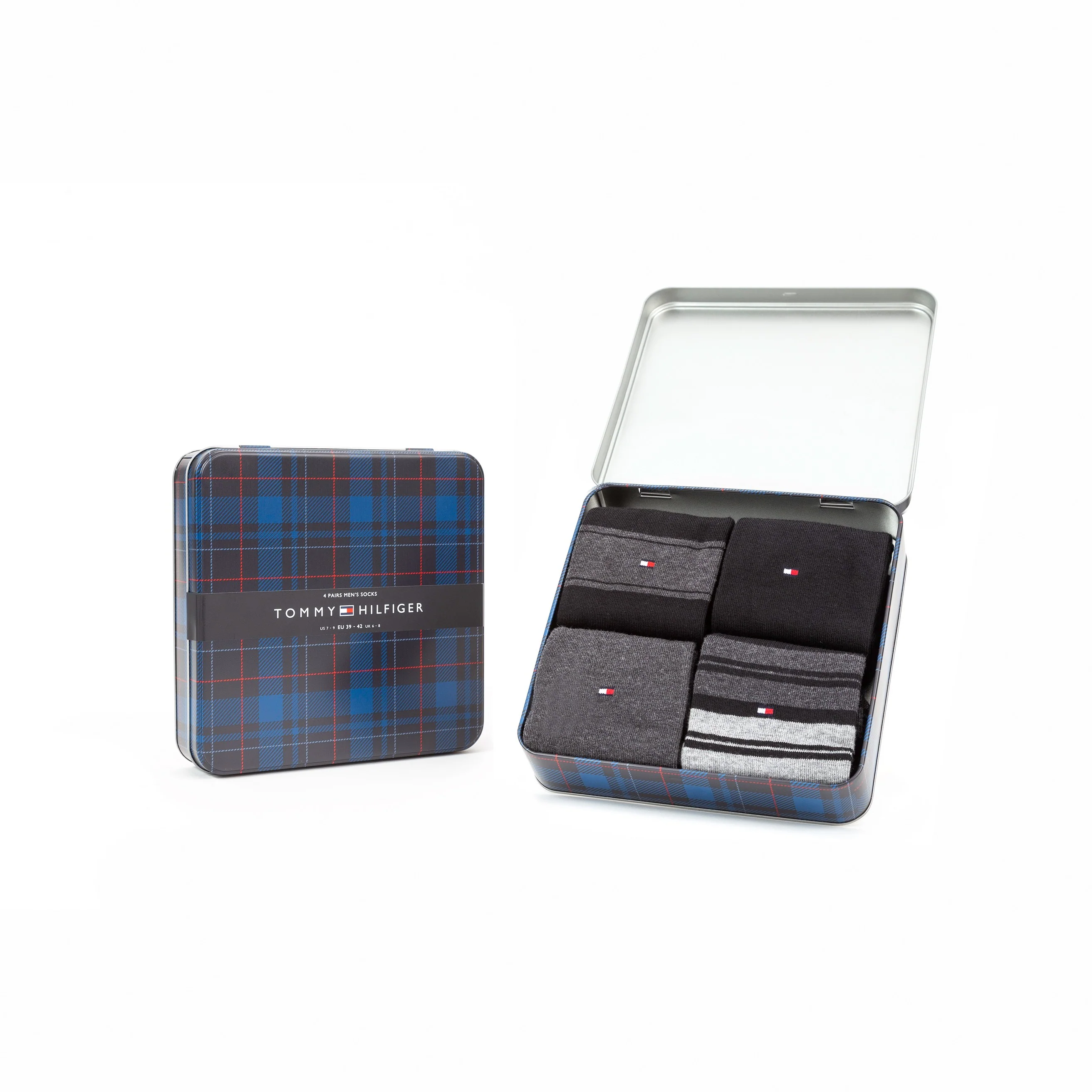 4 - Pack Stripe Tin Giftbox 100000845 003 black - Image 2