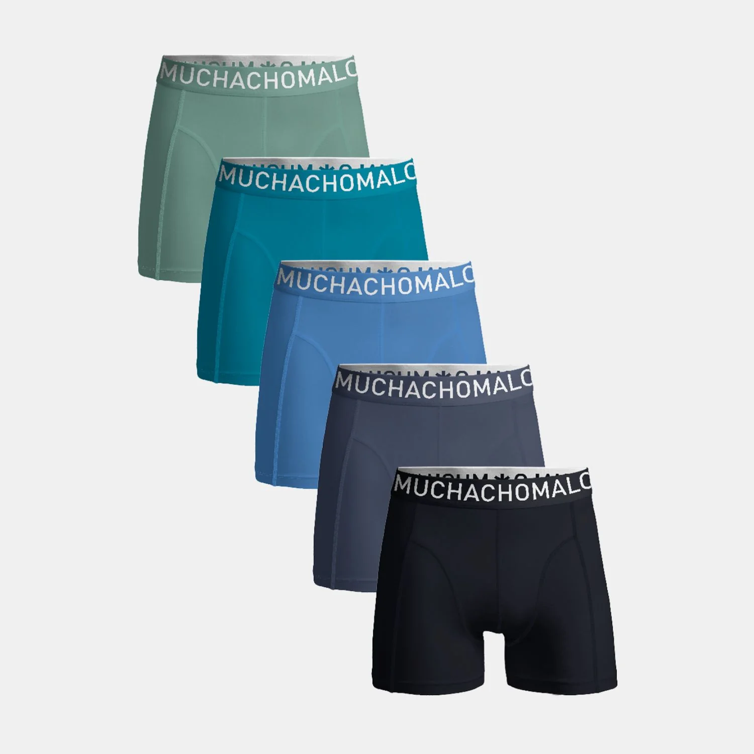 5 - Pack Hello Sunshine Short LCSOLID1010 161 Black/Blue/Green