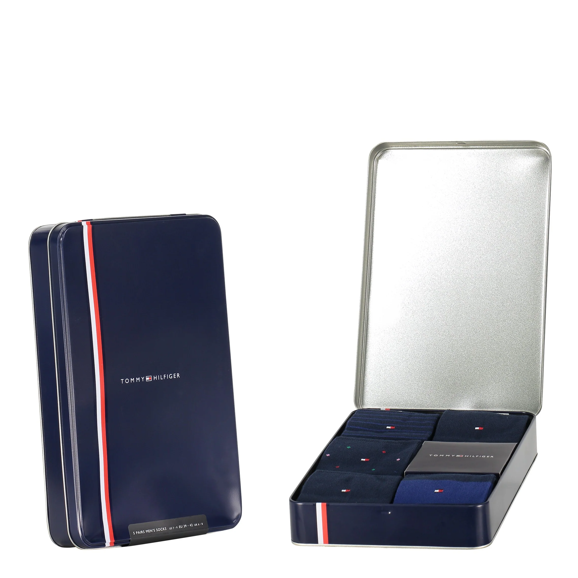 5 - Pack Tin Giftbox Stripe 701210550 001 navy - Image 3