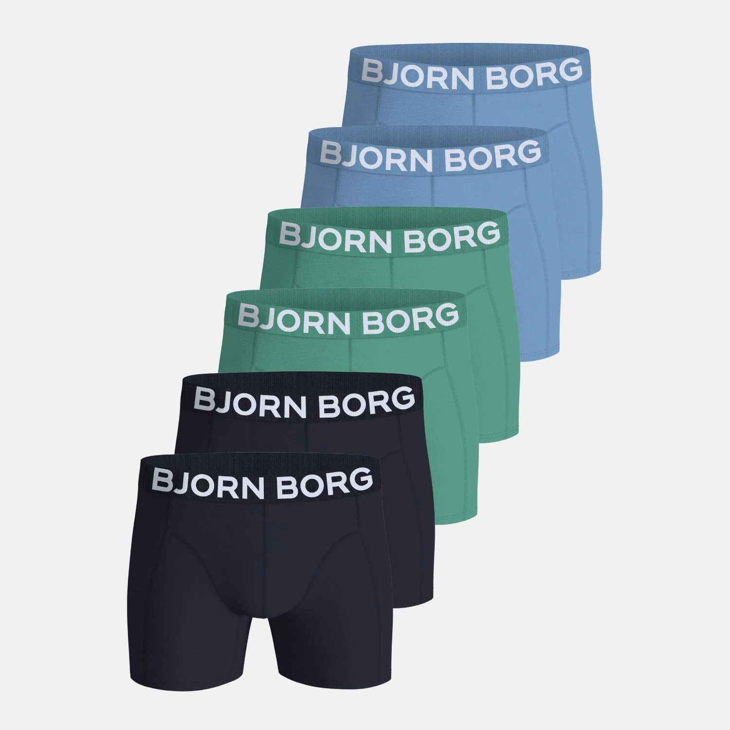 6 - Pack Organic Cotton Stretch Boxers 10005787X2