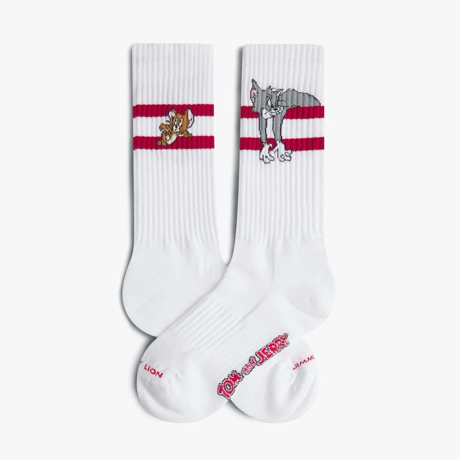 Athletic Tom and Jerry Sok Athletic Tom and Jerry White White - Image 2
