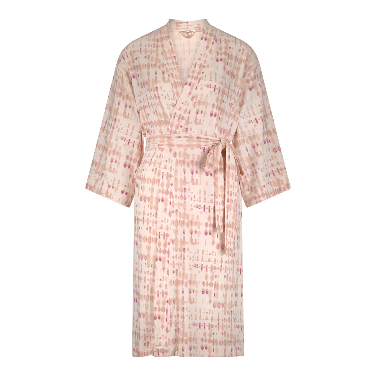Bathrobe 60425 6118 powder blush batik