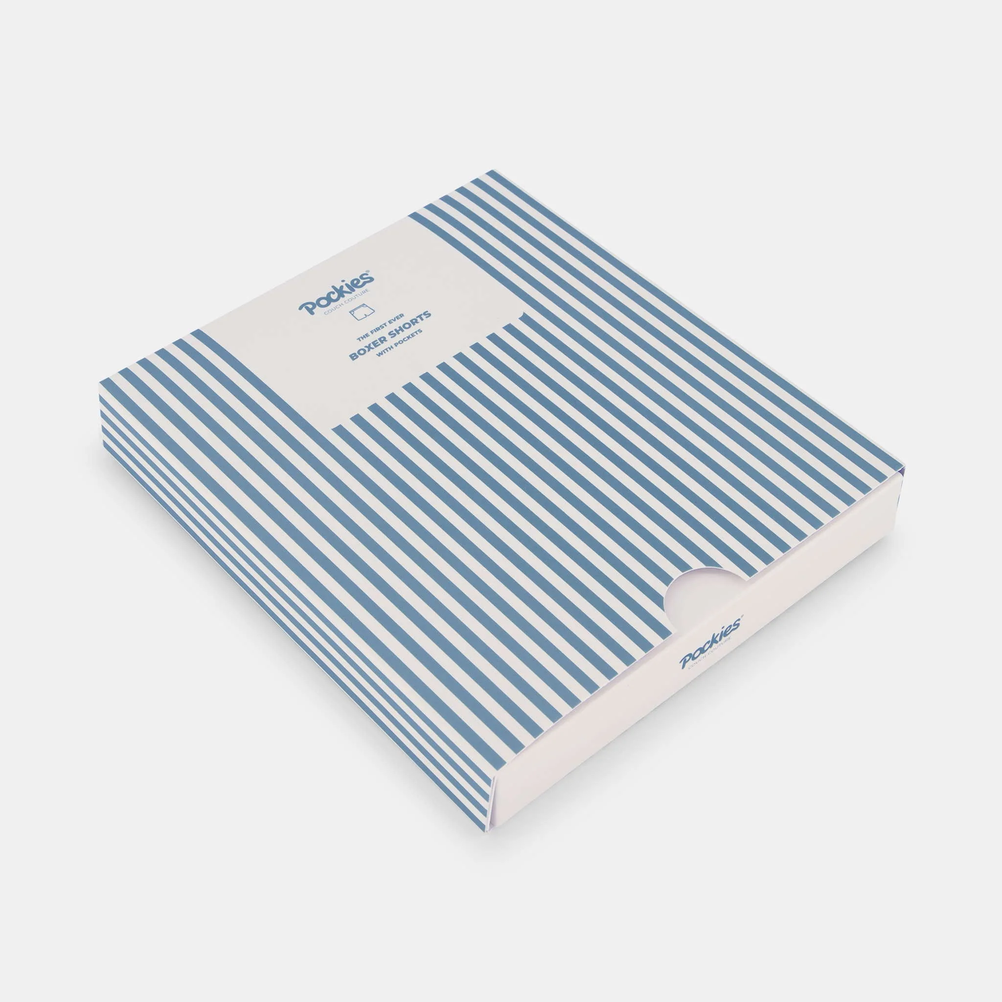 Blue Striped Boxershort BLUST 400 Blue - Image 2