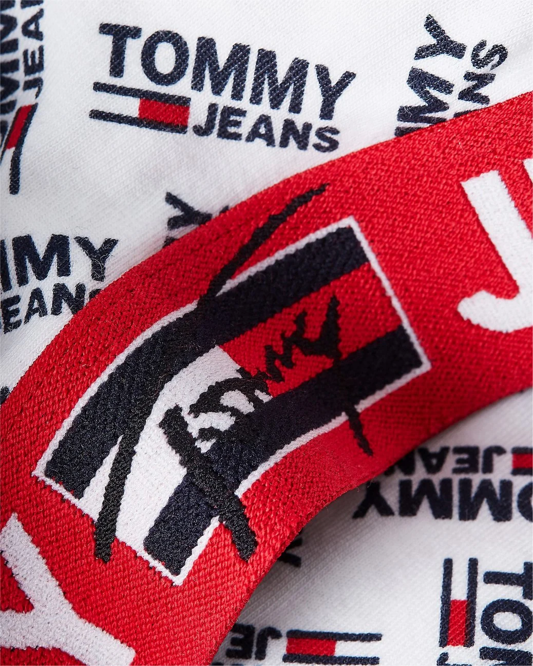 Bralette Lift Print UW0UW02729 0NR Tommy Jeans Logo - Image 3