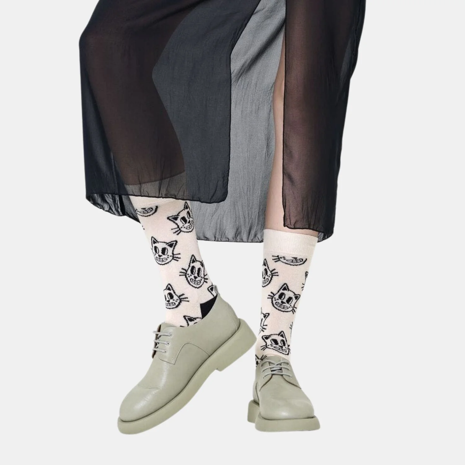 Cat Sock P002737 1000 1000 - Image 2