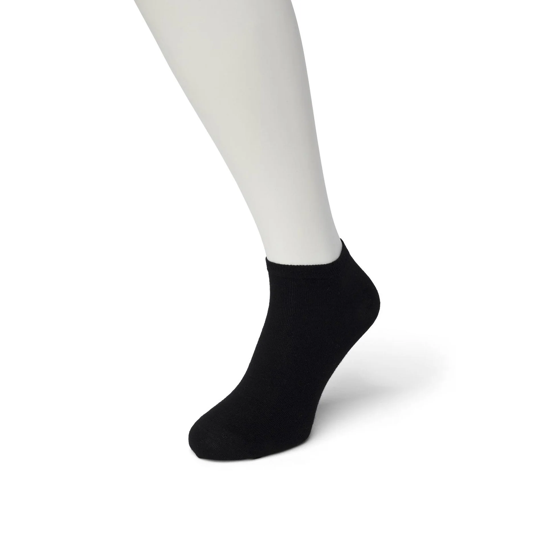 Cotton Short Sock Men 812001 Black Black