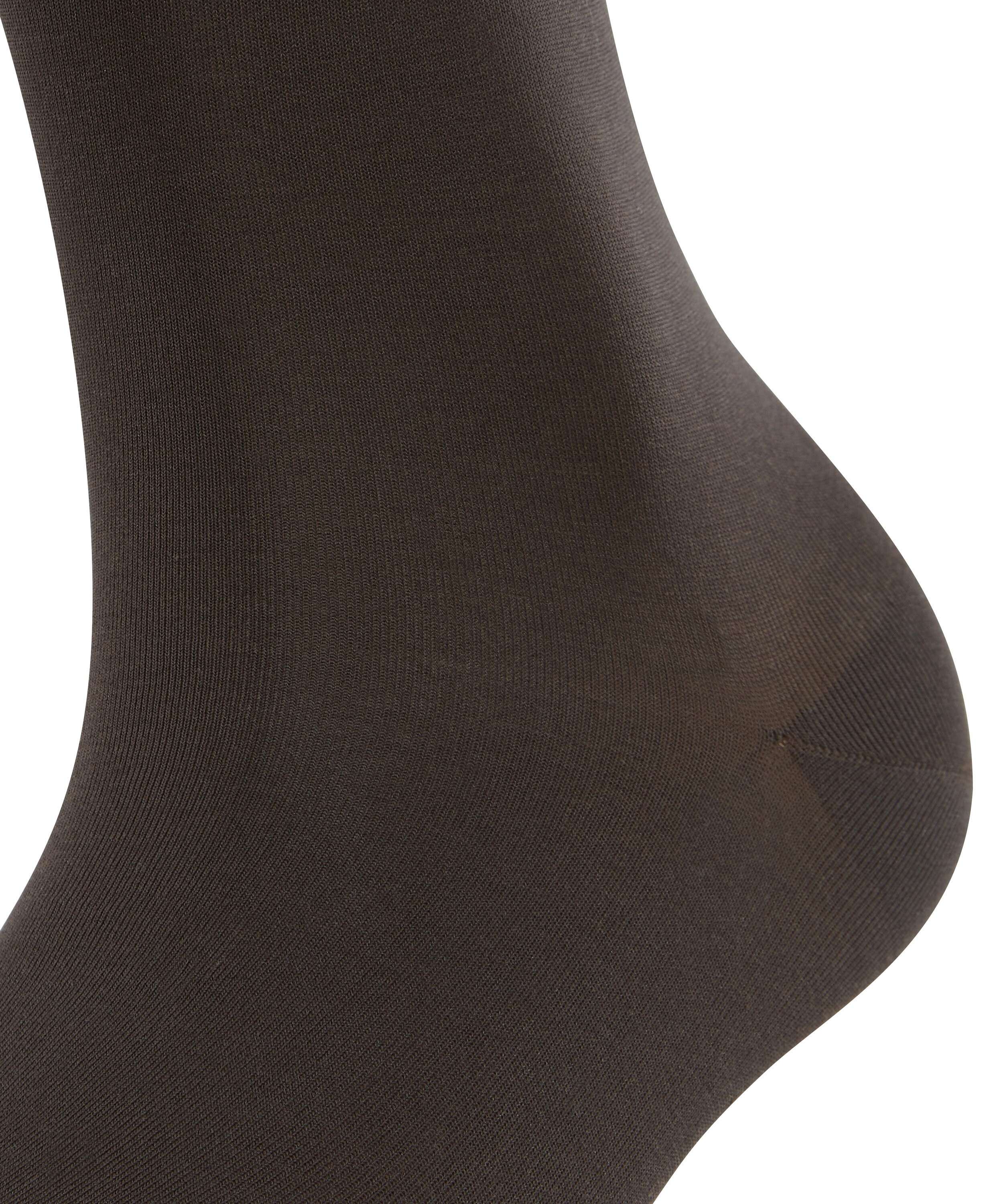 Cotton Touch Dames Kniekousen 46605 5233 dark brown - Image 2