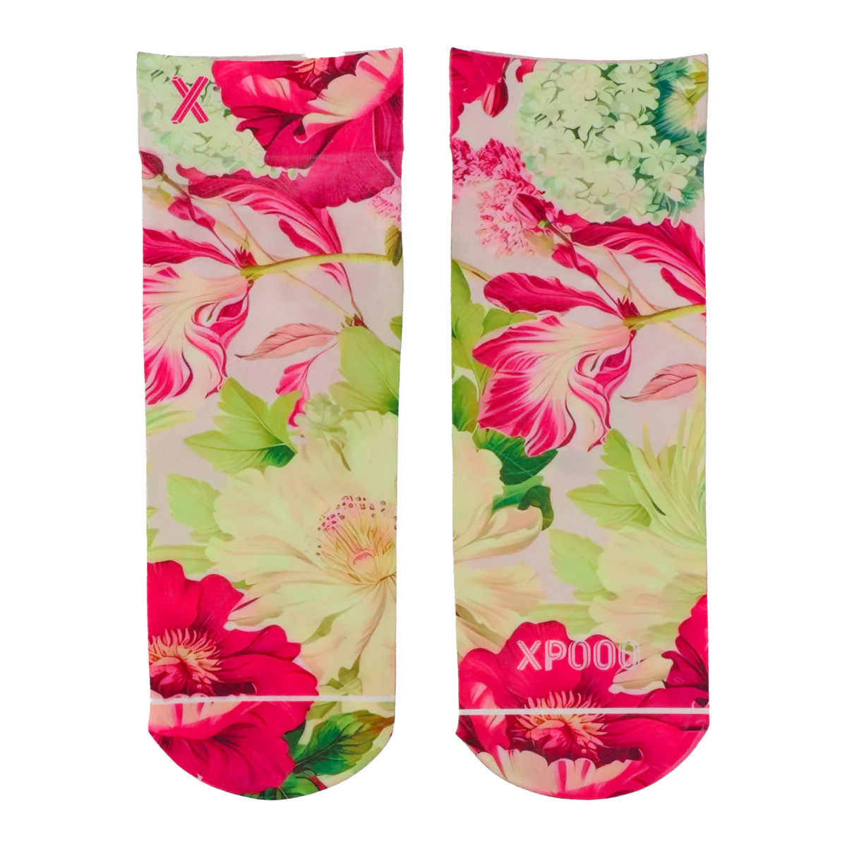 Dames Fijne Sokken met Bloemen Print 302072002 - Image 2